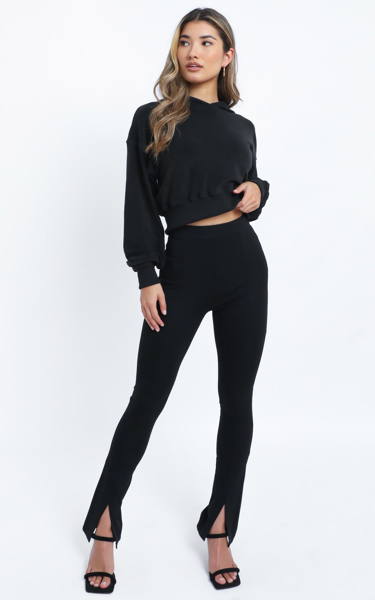 Lorensa Hoodie in Black