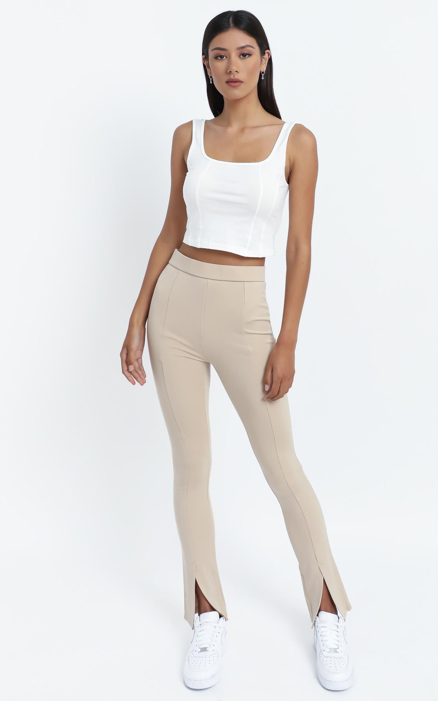 Lorensa Leggings in Beige