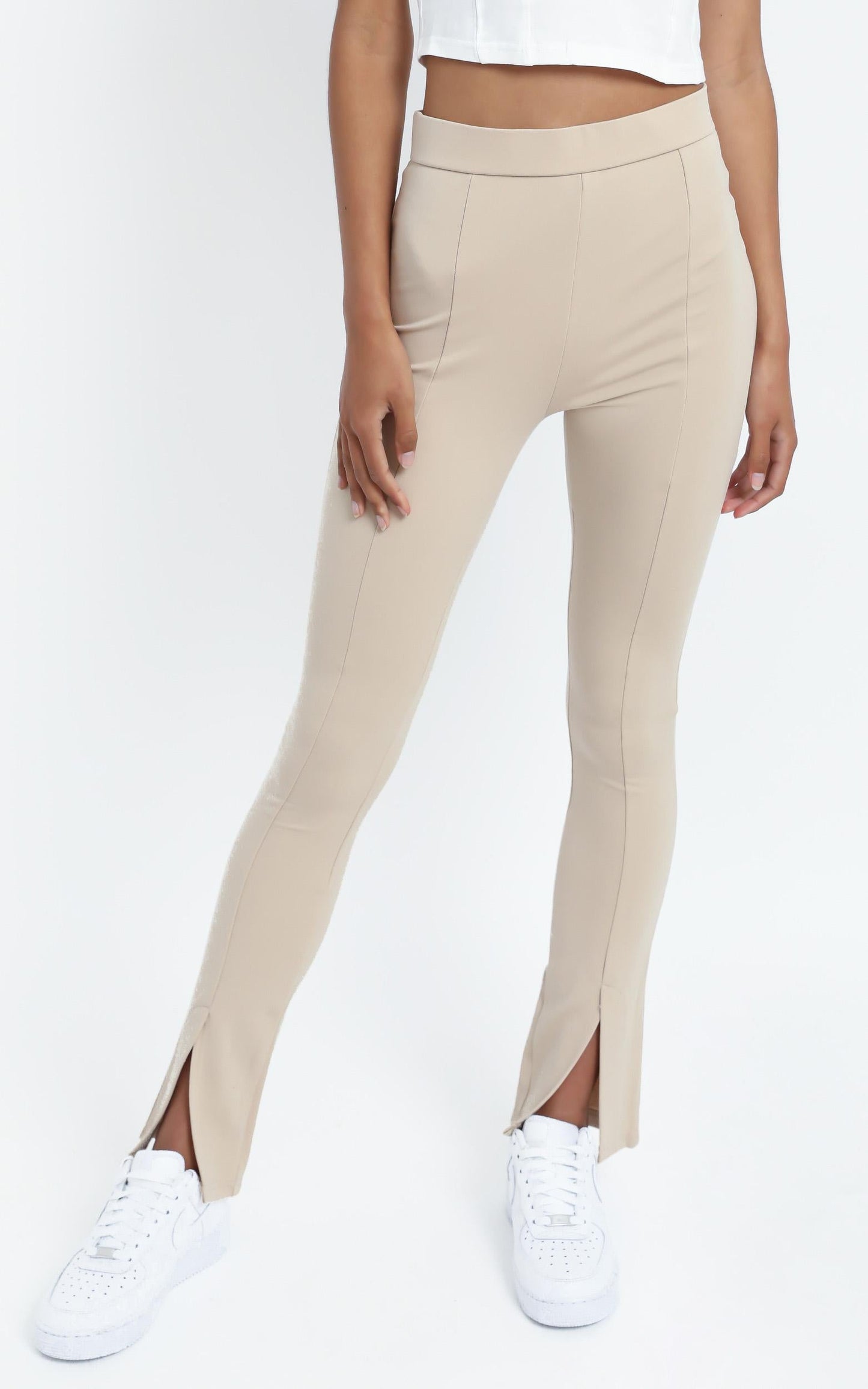 Lorensa Leggings in Beige