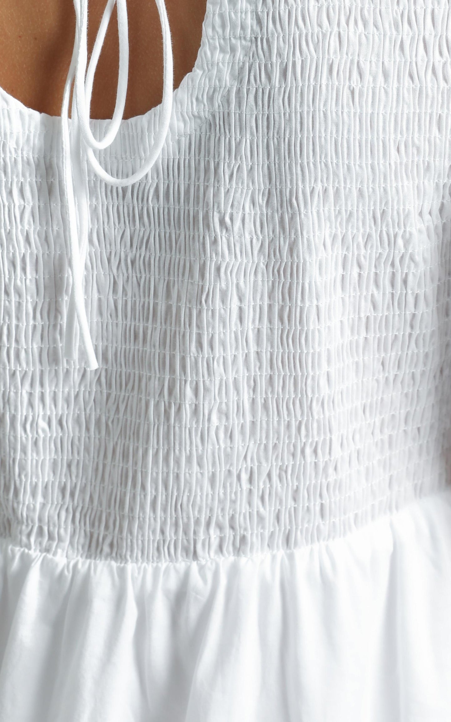 Lorrie Dress in White