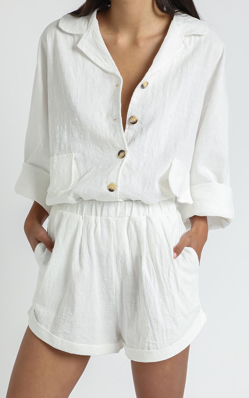 Lullaby Club - Lounge Set in White
