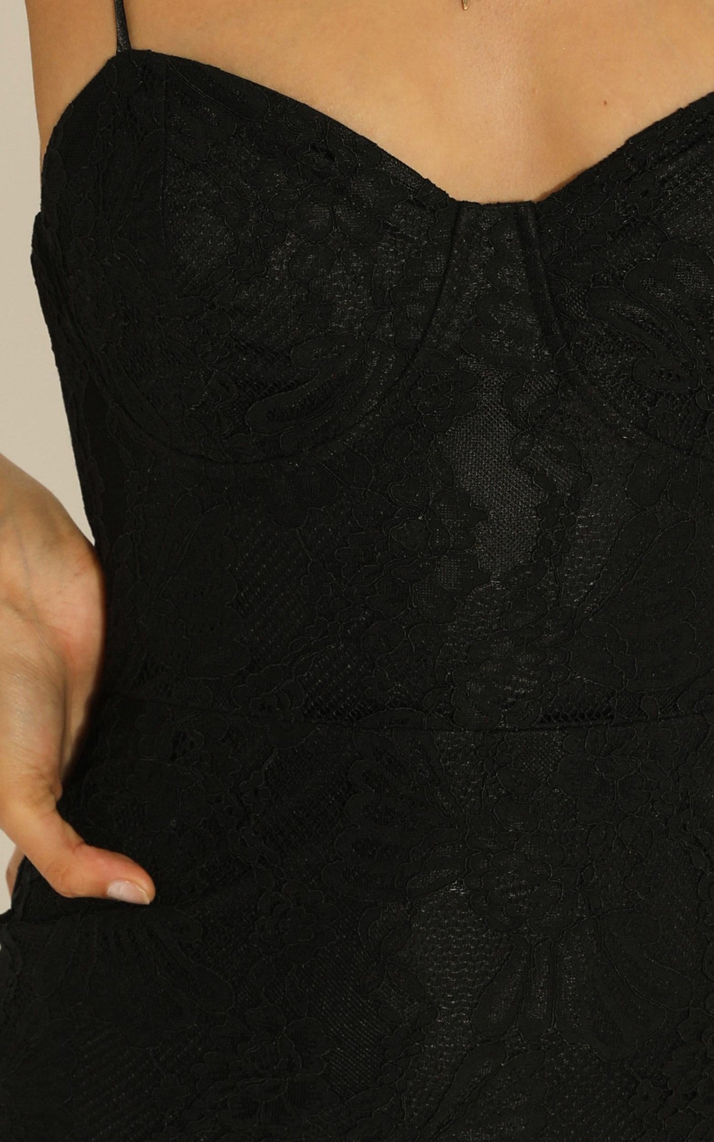 Love Is Yours Dress In Black Lace