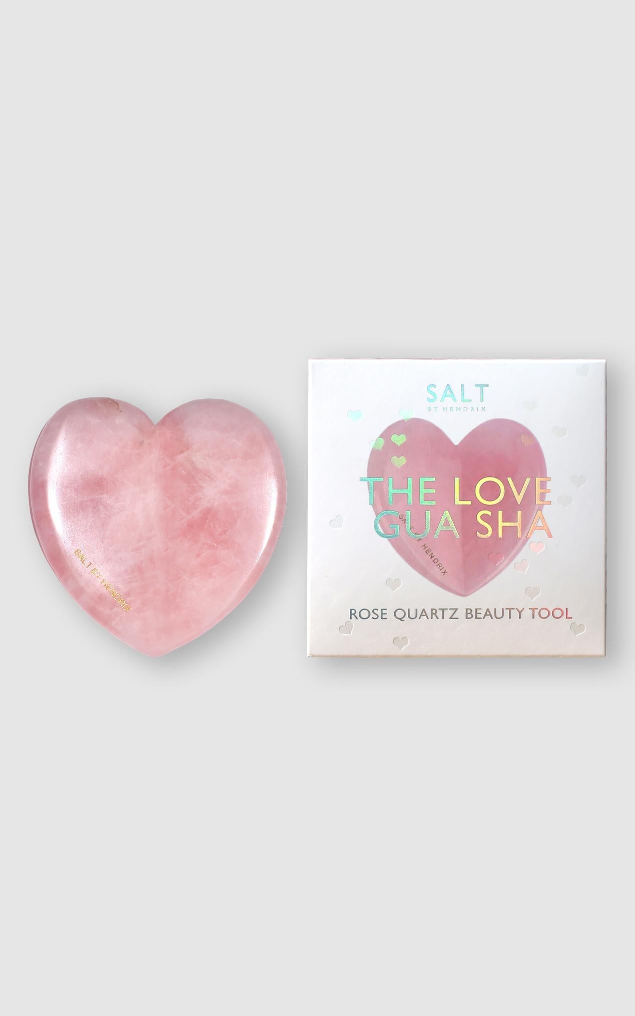 Salt By Hendrix - Rose Quartz Love Gua Sha in Rose
