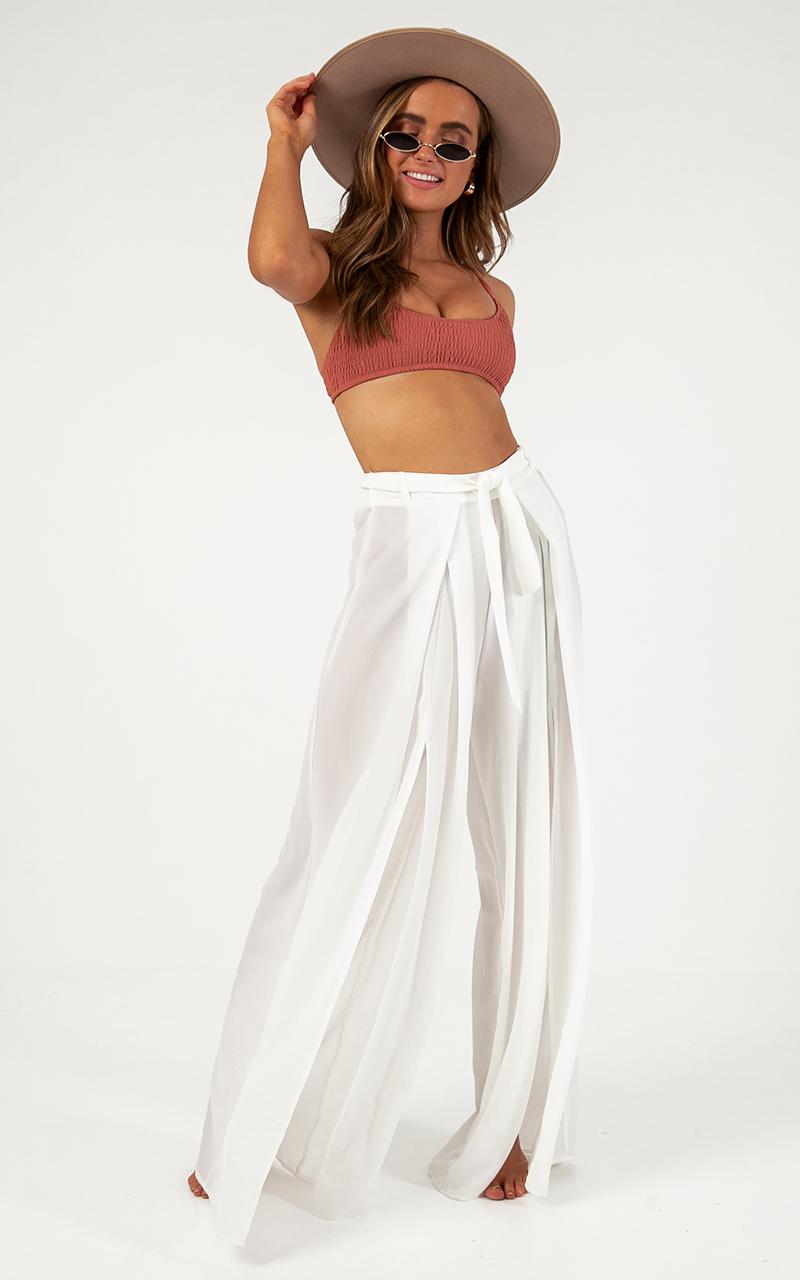 Lovers Island Pants In White