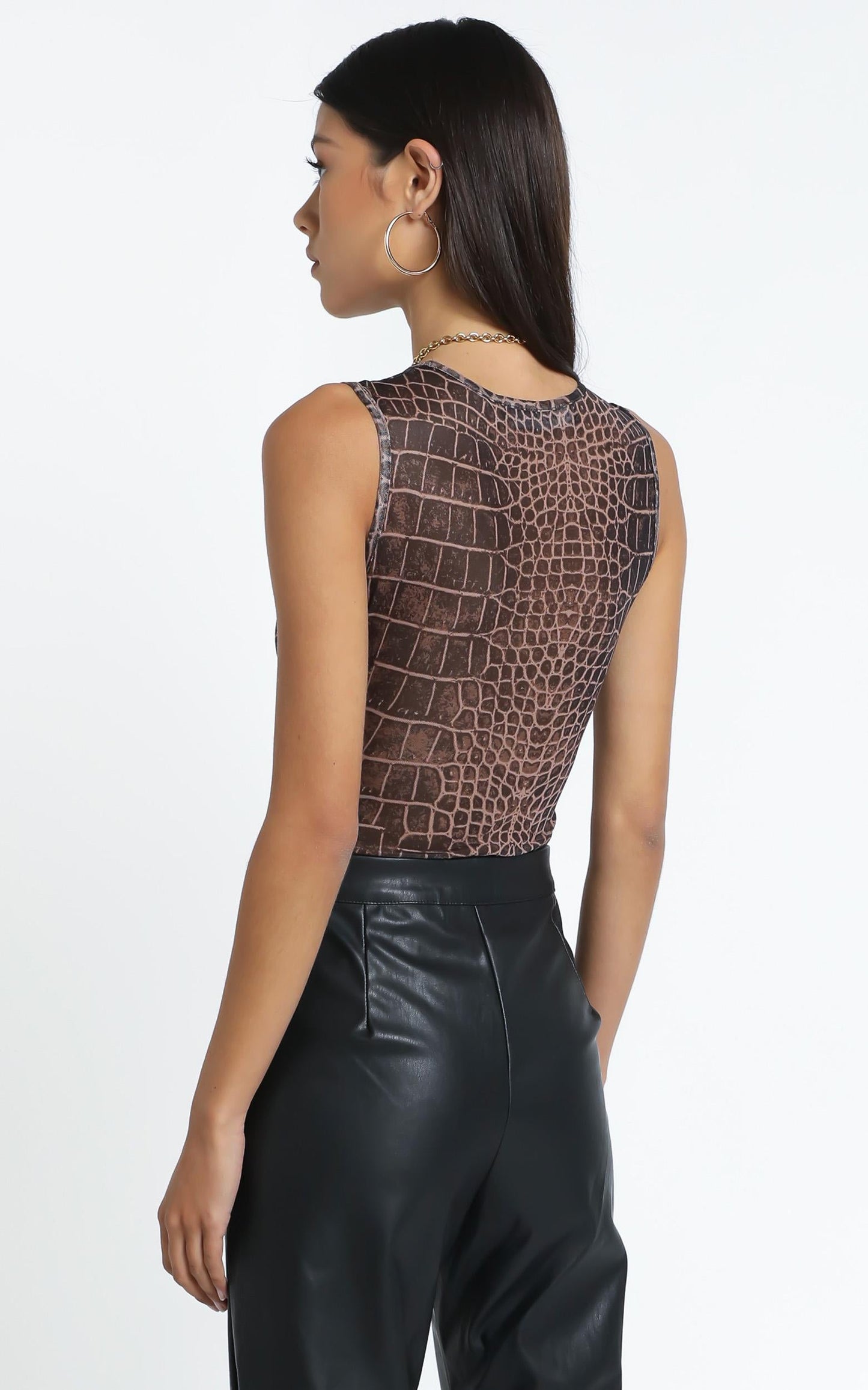 Lioness - Metropolitan Bodysuit in Brown