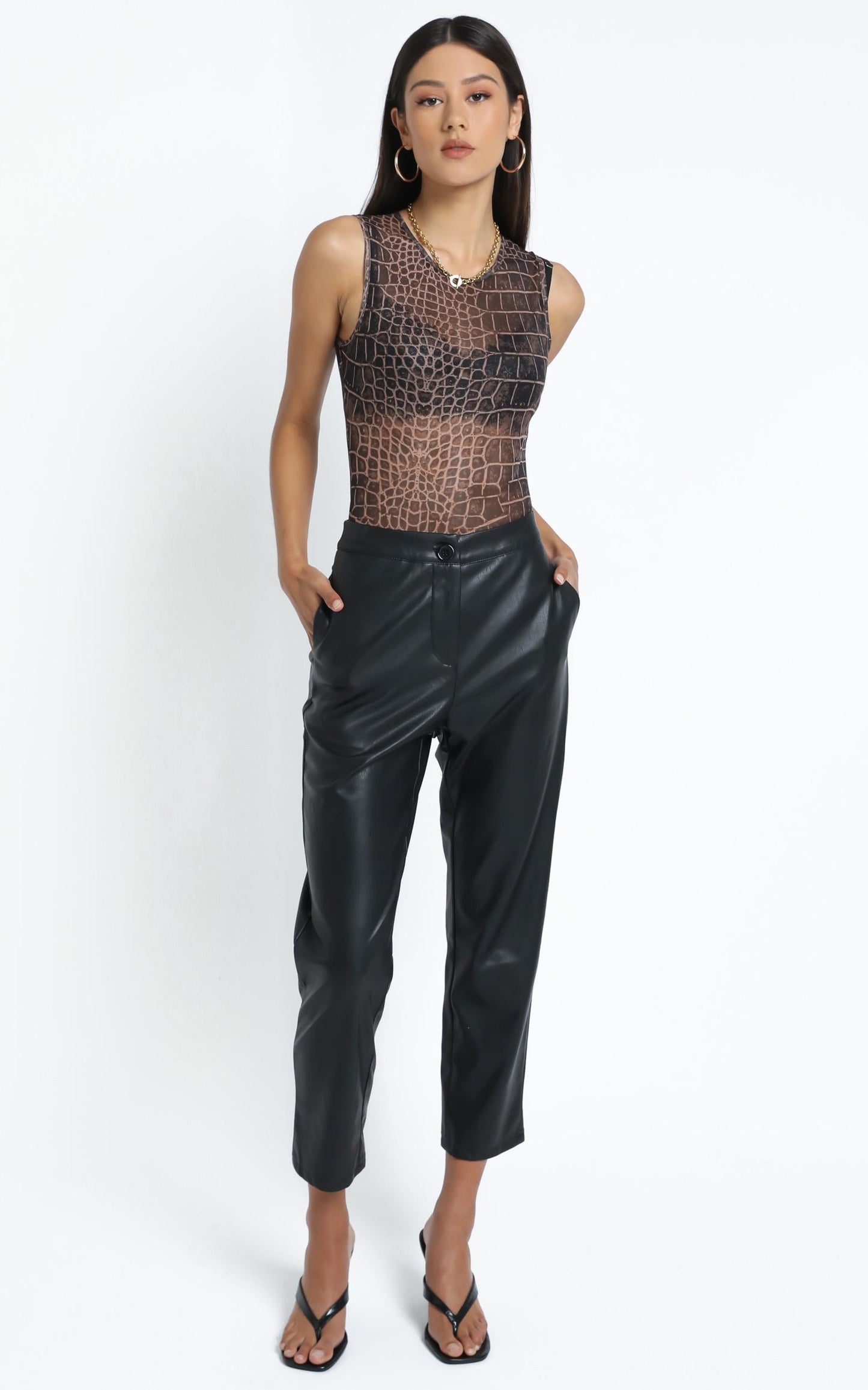 Lioness - Metropolitan Bodysuit in Brown