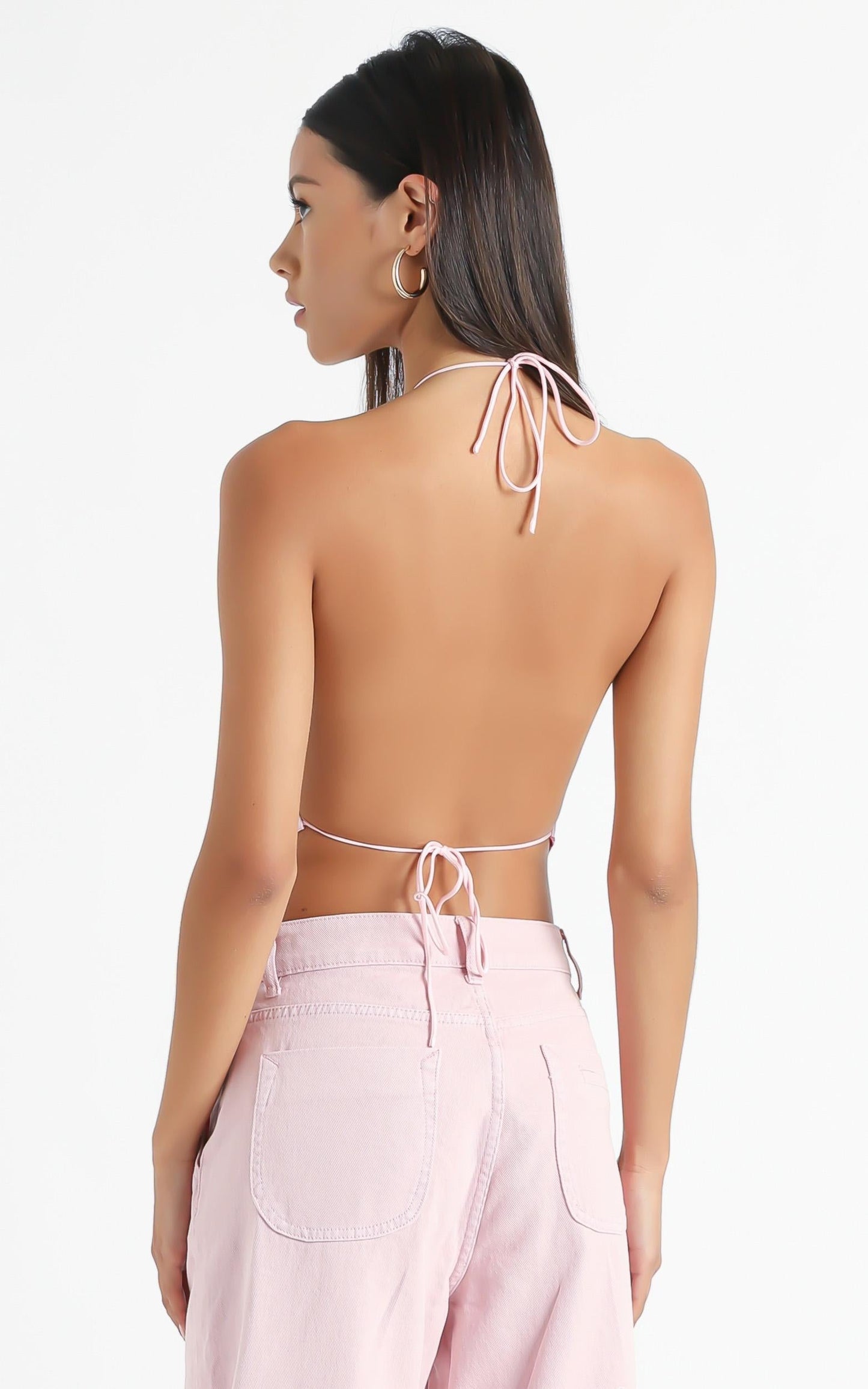 Lioness - Salute Halter Top in Pink