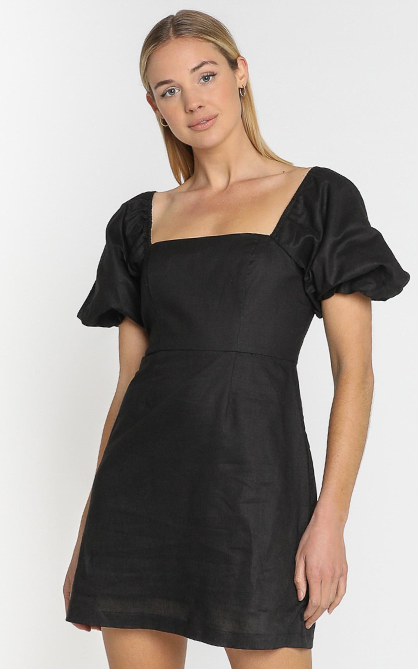 Lulu & Rose - Ari Linen Dress in Black