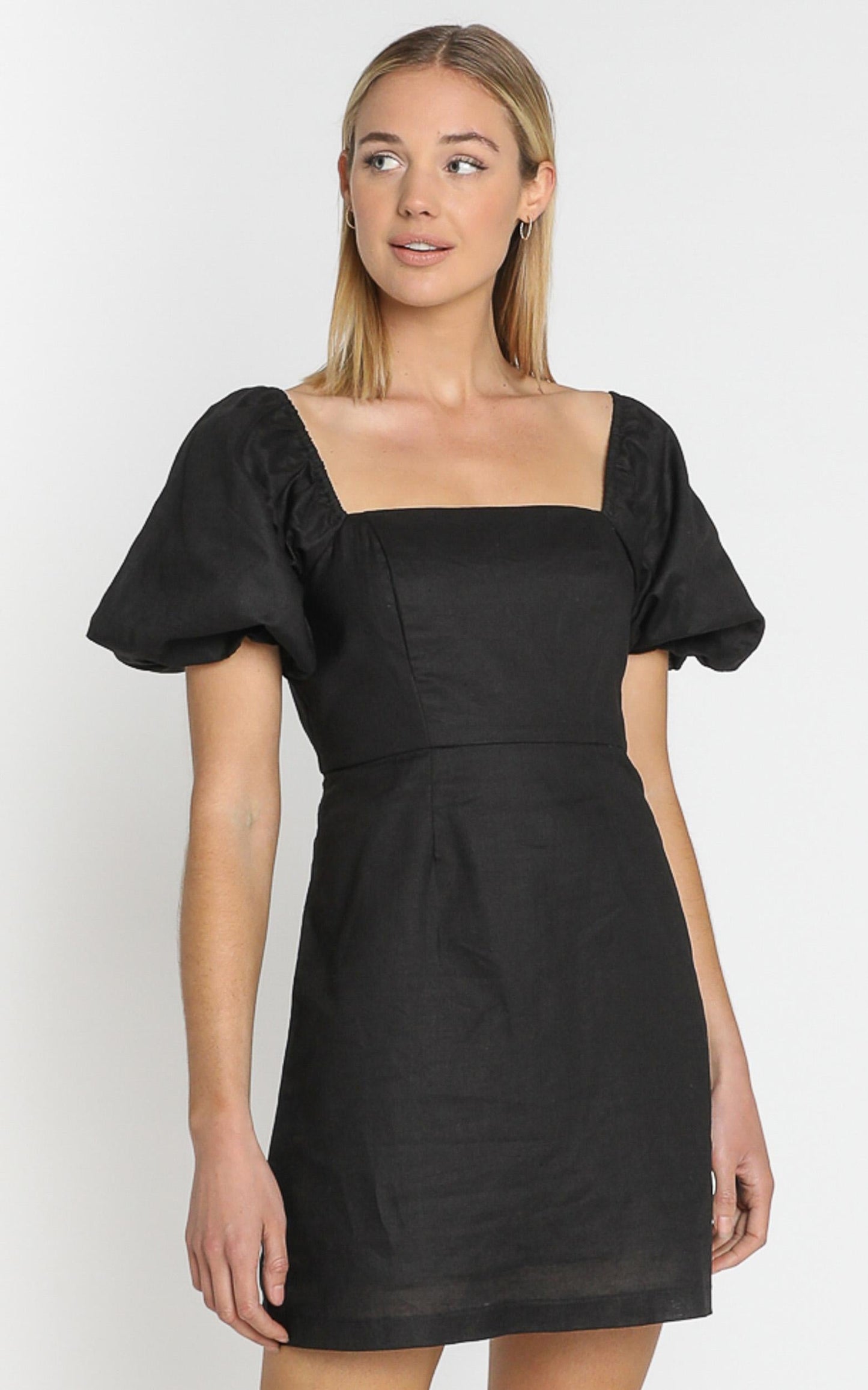 Lulu & Rose - Ari Linen Dress in Black