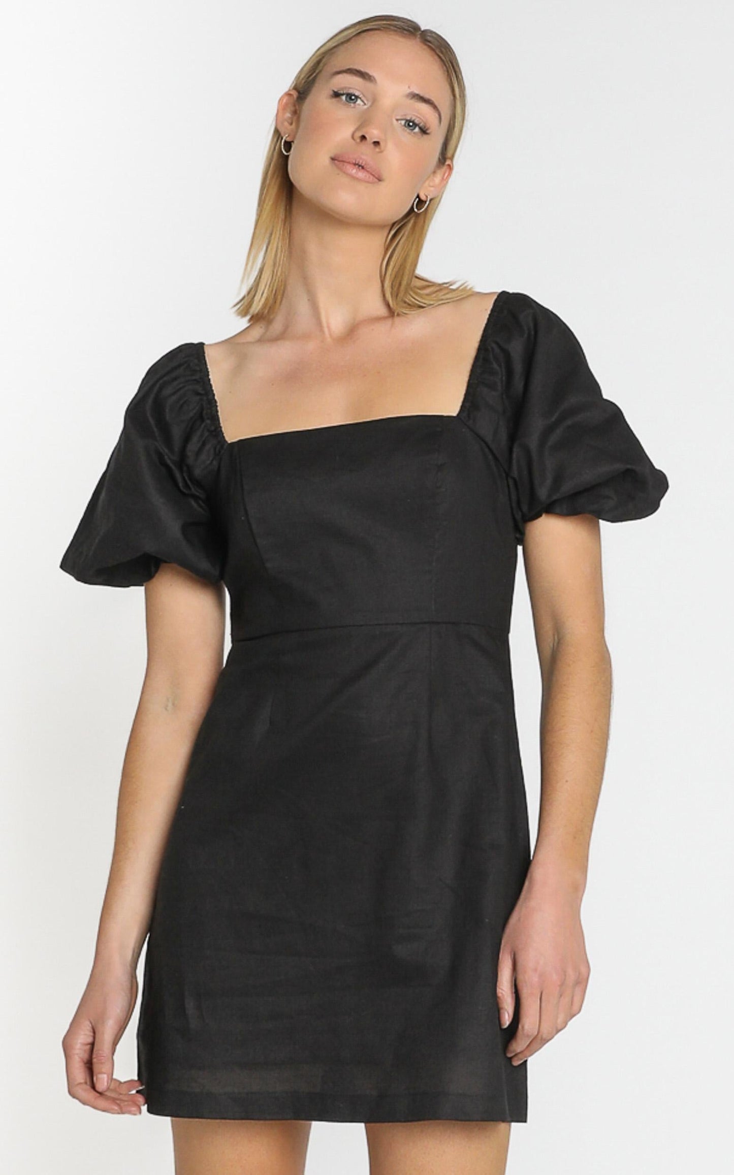 Lulu & Rose - Ari Linen Dress in Black
