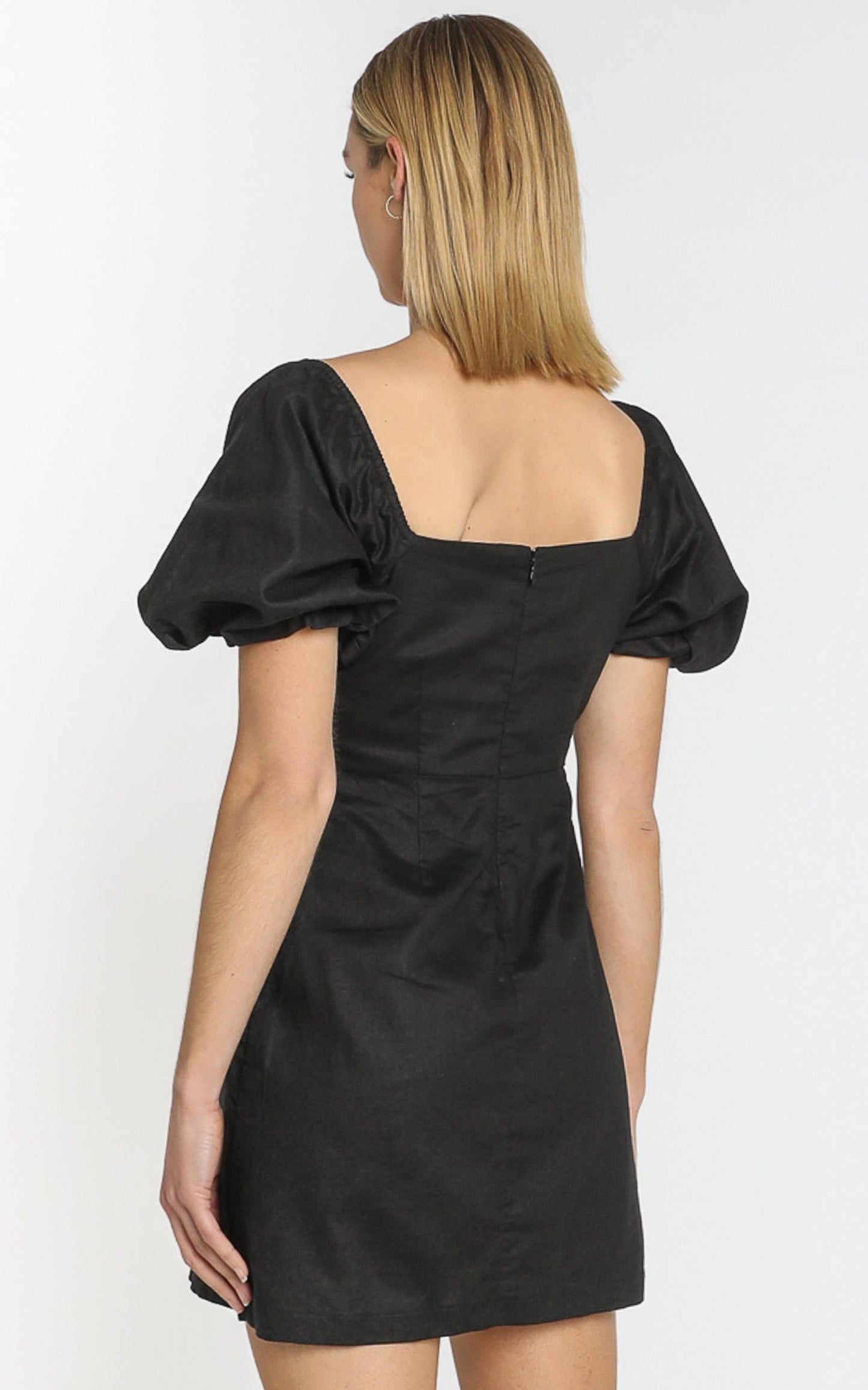 Lulu & Rose - Ari Linen Dress in Black