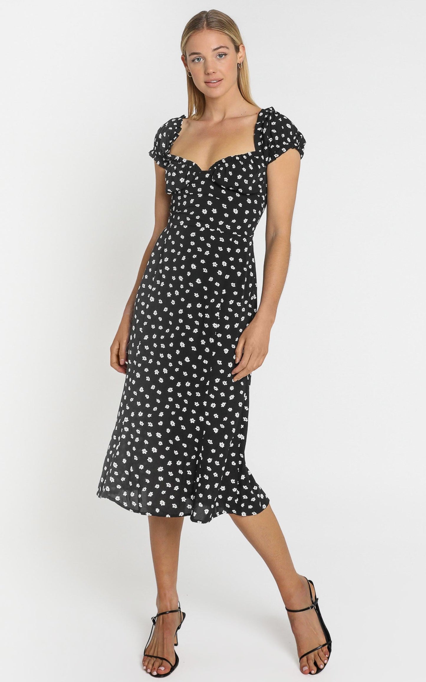 Lulu & Rose - Nova Midi Dress in Floral