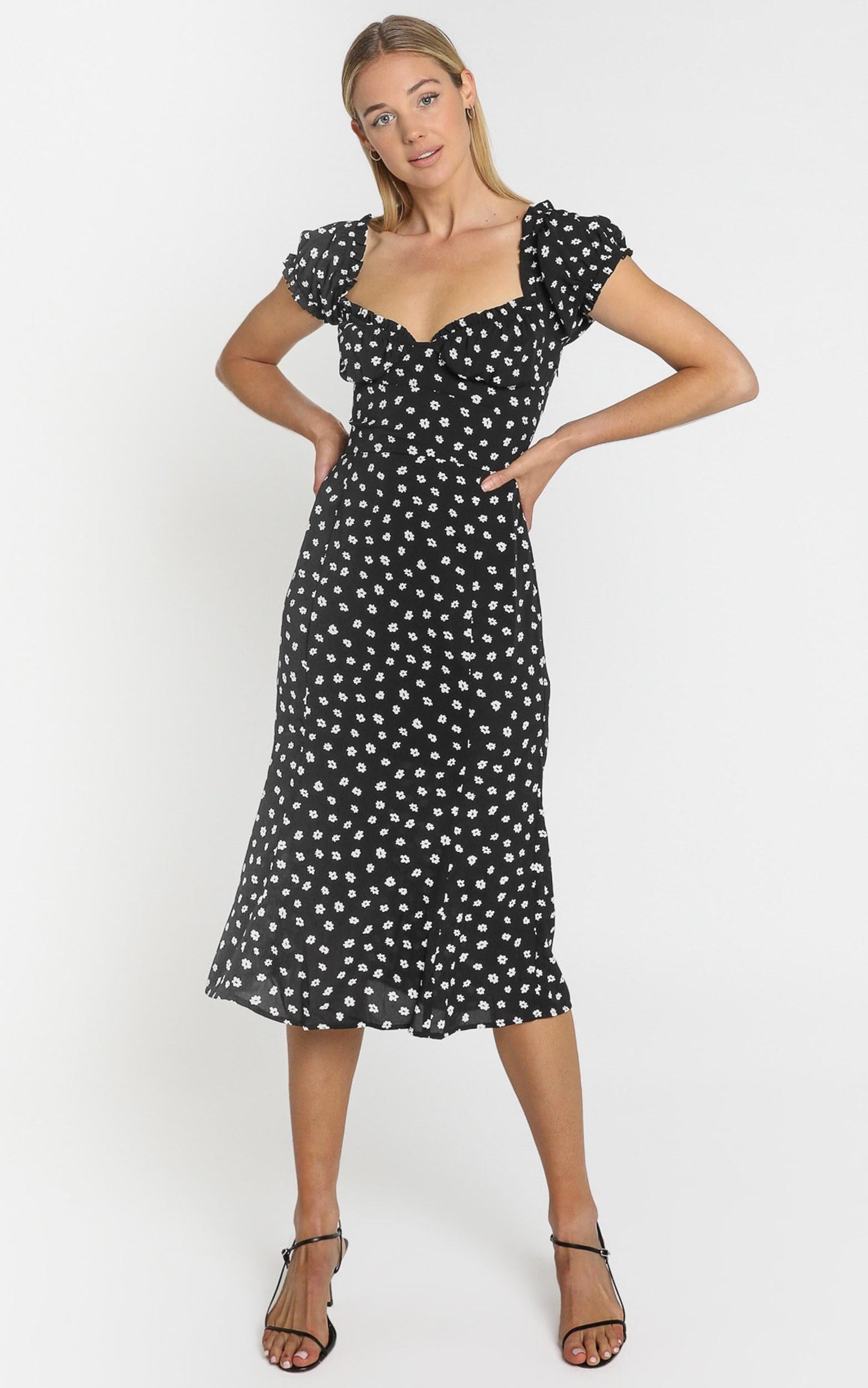 Lulu & Rose - Nova Midi Dress in Floral