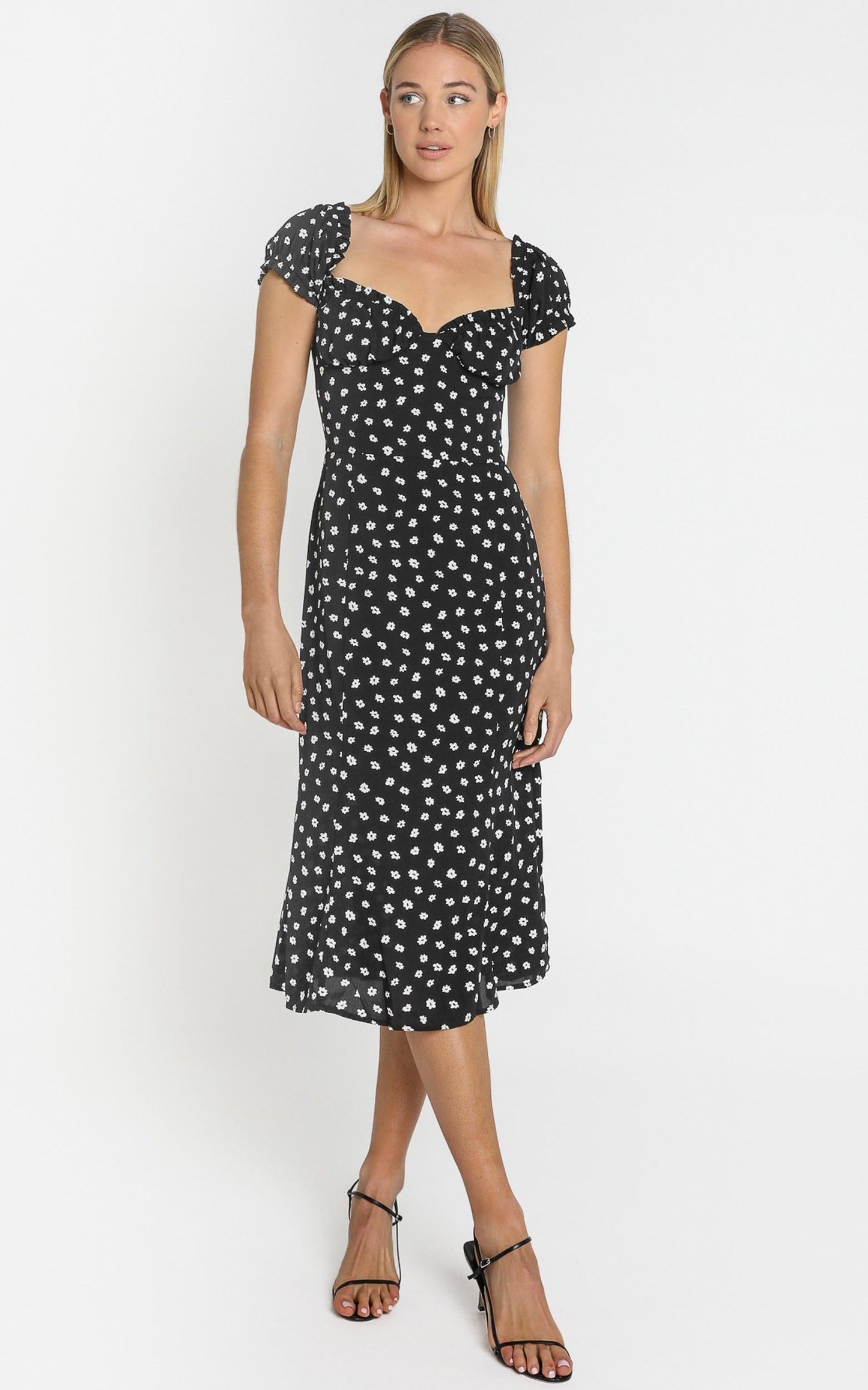 Lulu & Rose - Nova Midi Dress in Floral