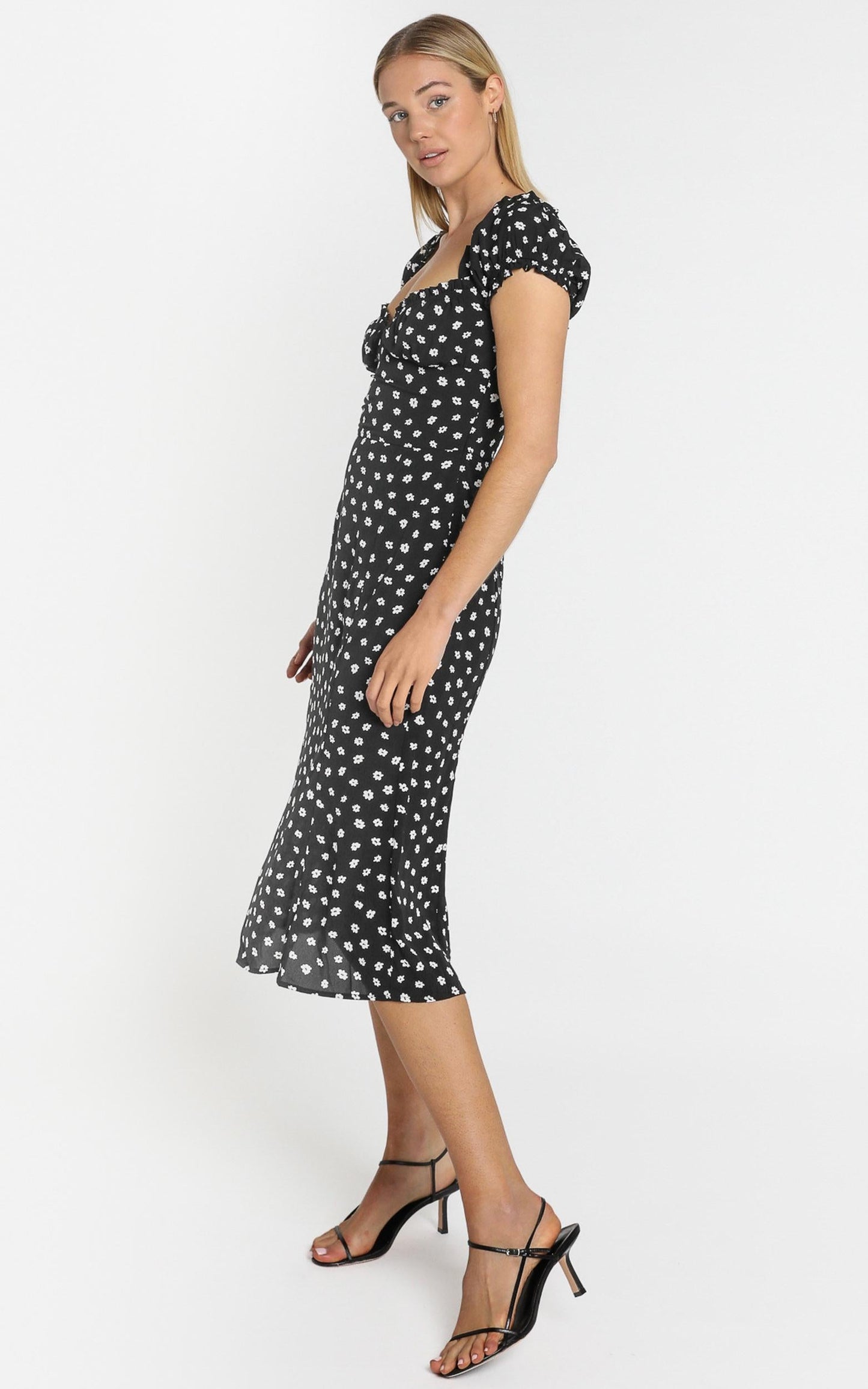 Lulu & Rose - Nova Midi Dress in Floral