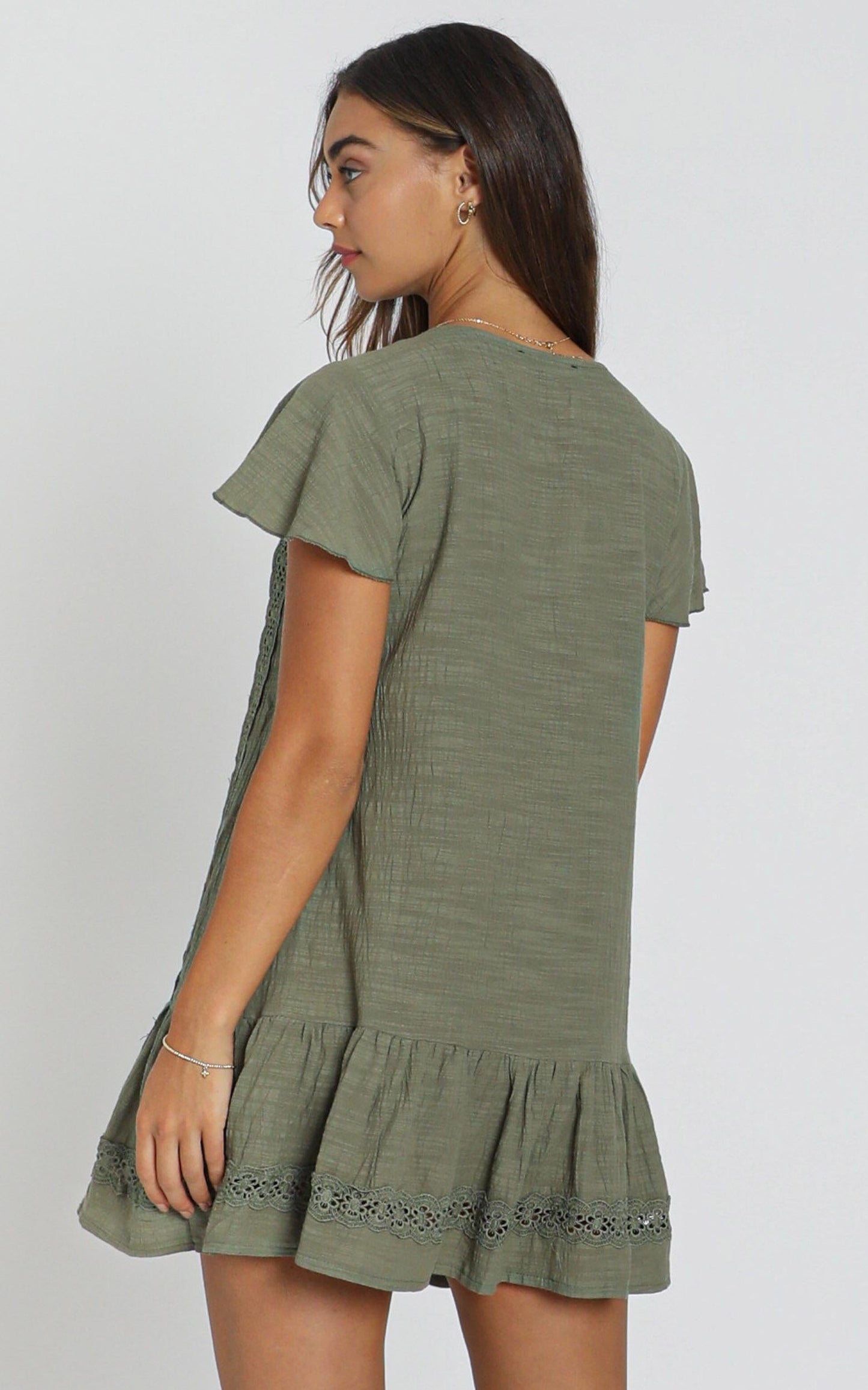 Lulu Dress in Olive