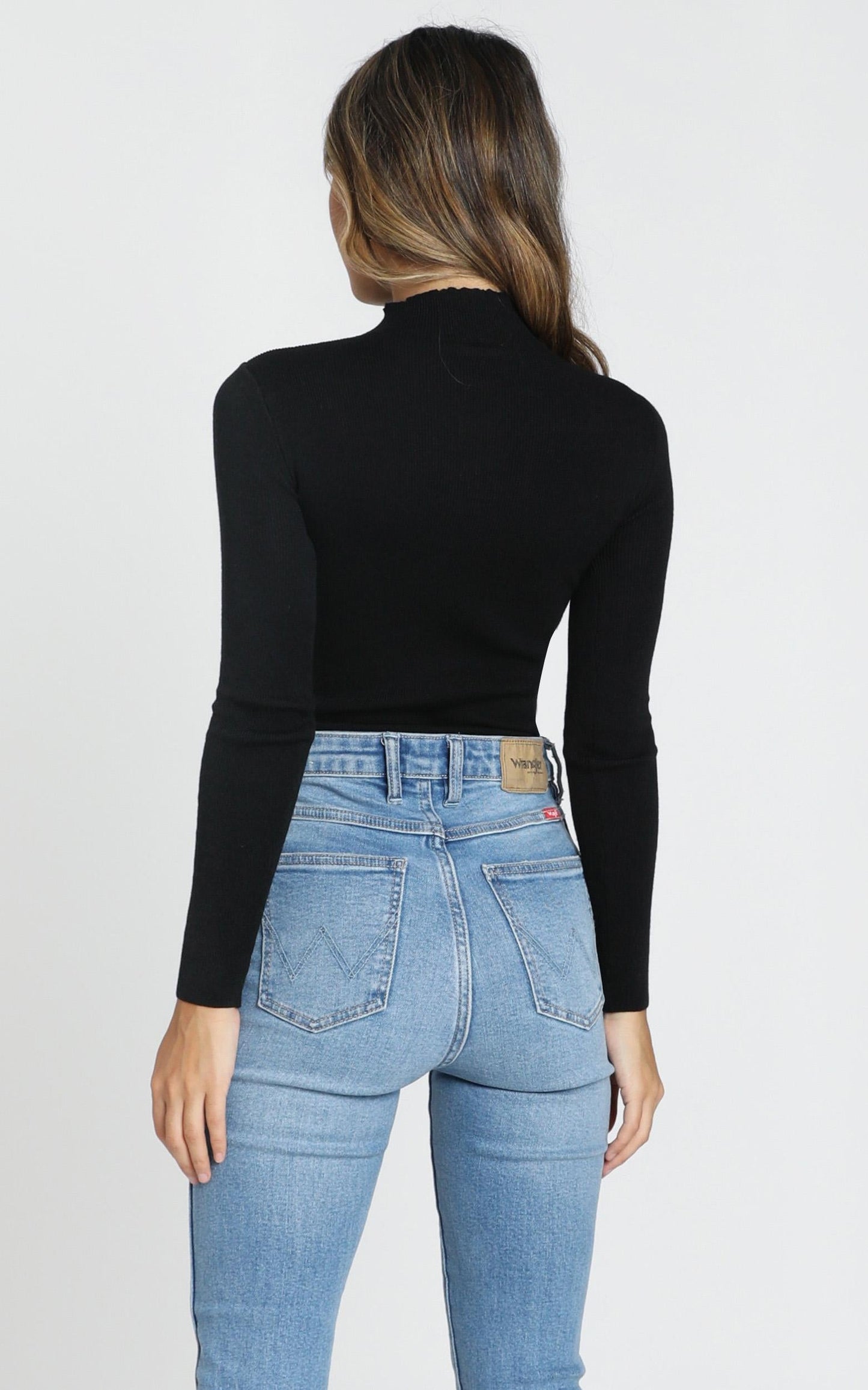 Lust For Life Knit Top in Black