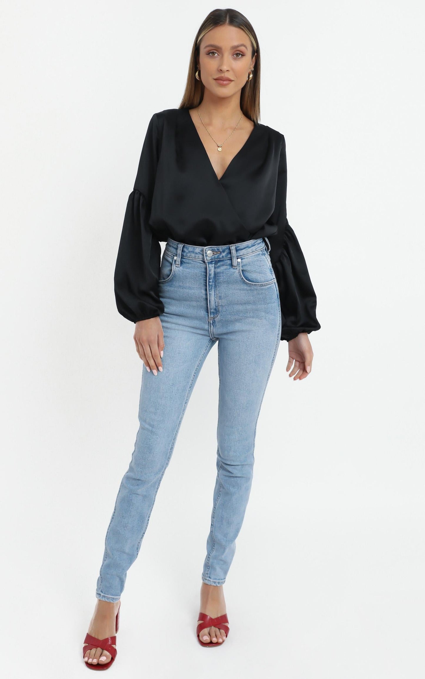 Lyrica Bodysuit in Black