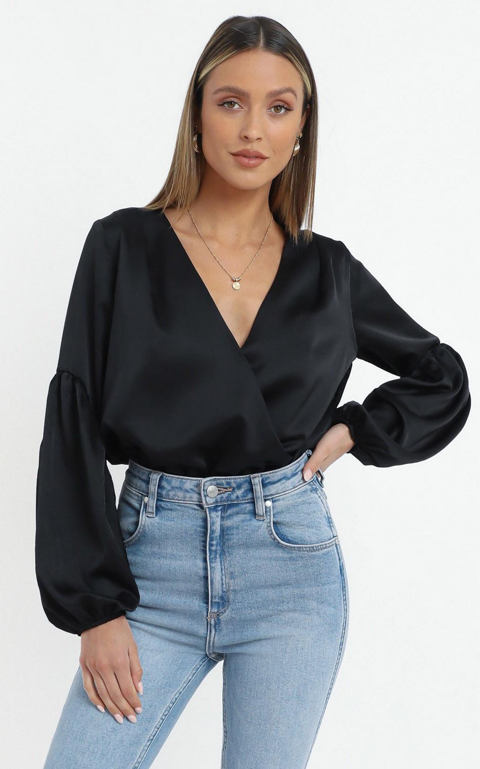 Lyrica Bodysuit in Black