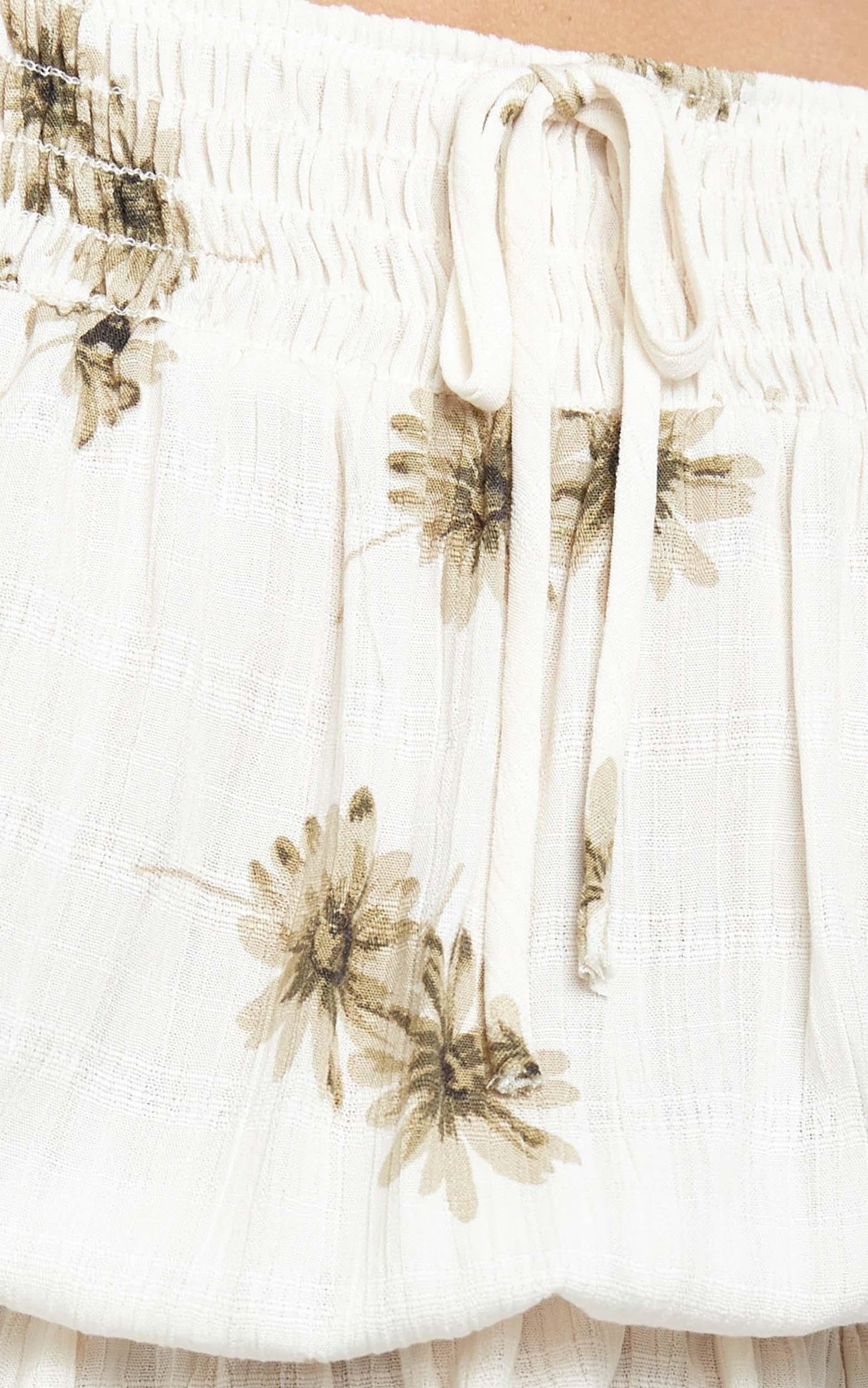 Hastings Top in Ivory Floral