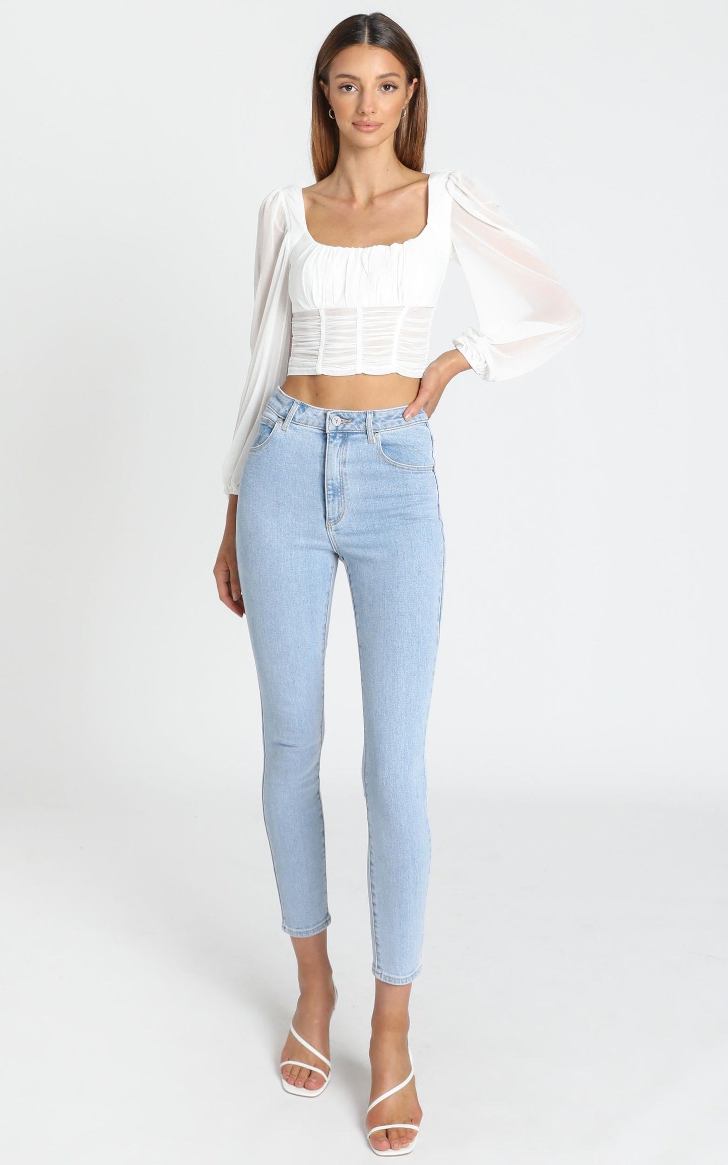 Caelan Top in White