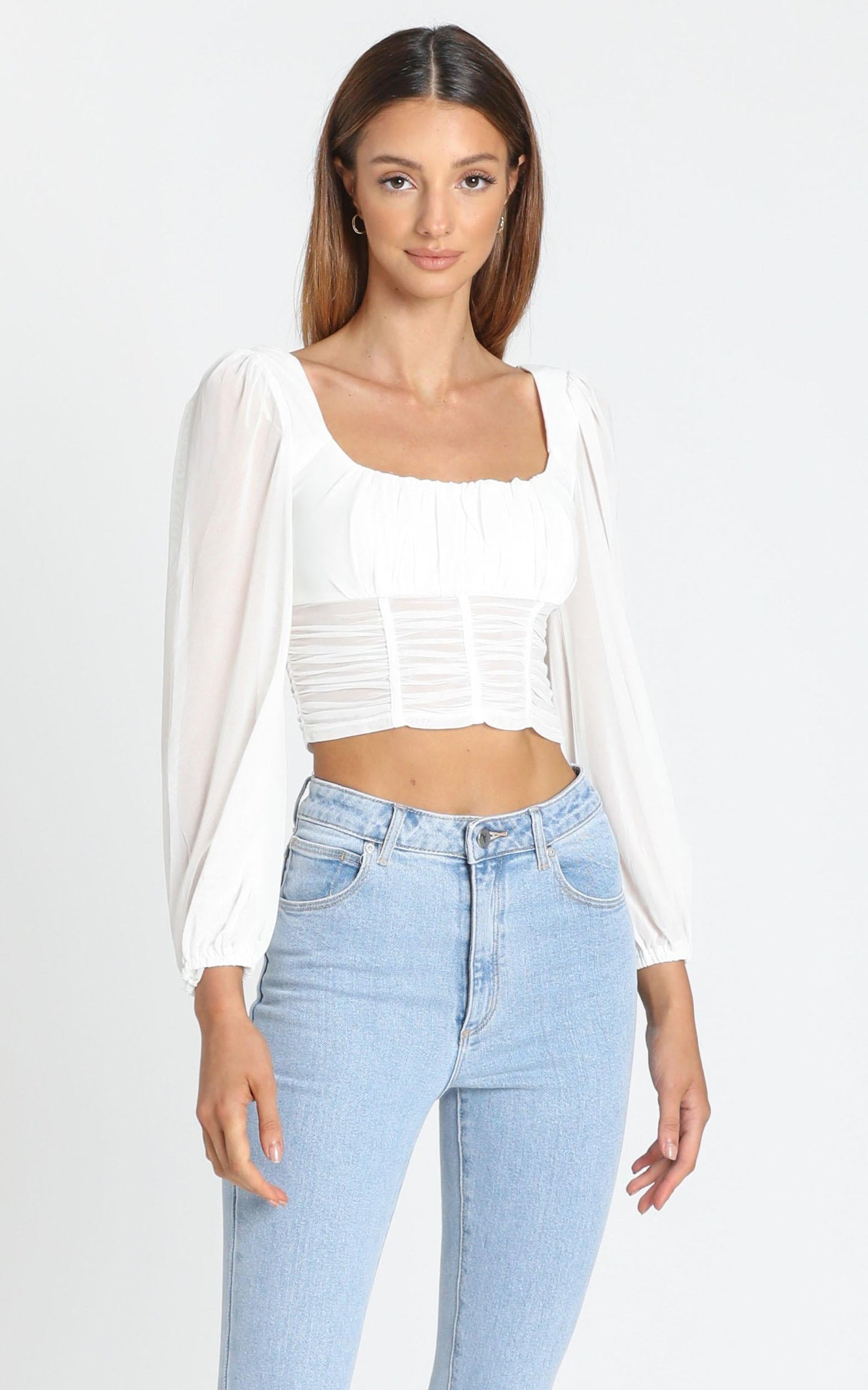 Caelan Top in White