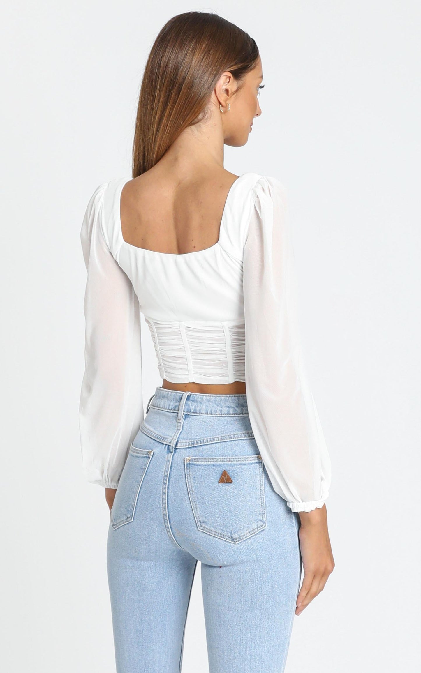 Caelan Top in White