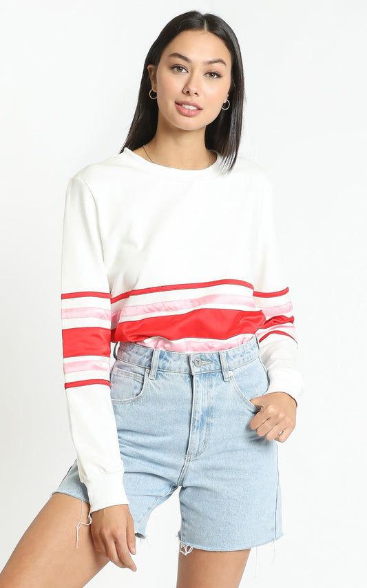 Zya The Label - Macaron Top in White