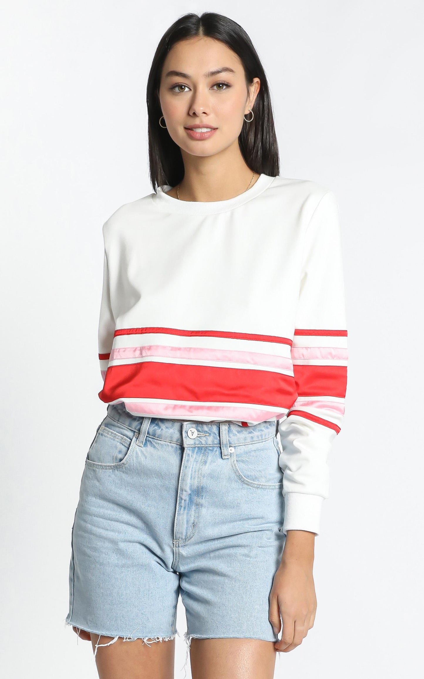 Zya The Label - Macaron Top in White