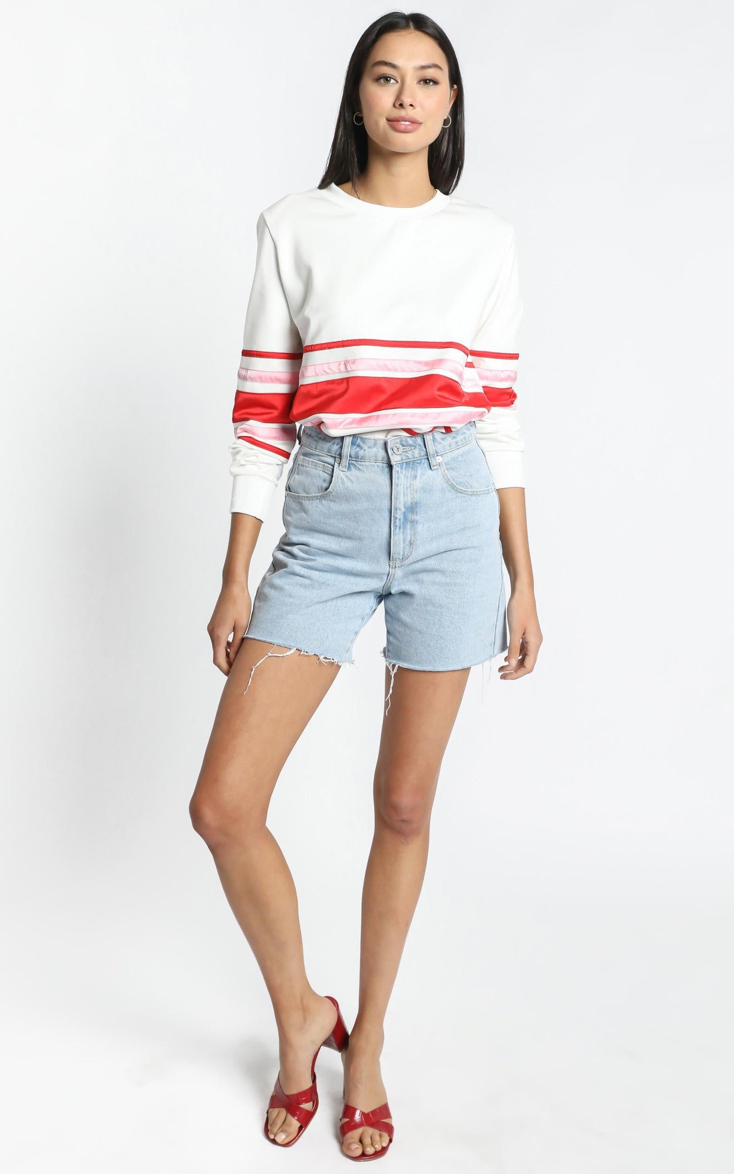 Zya The Label - Macaron Top in White