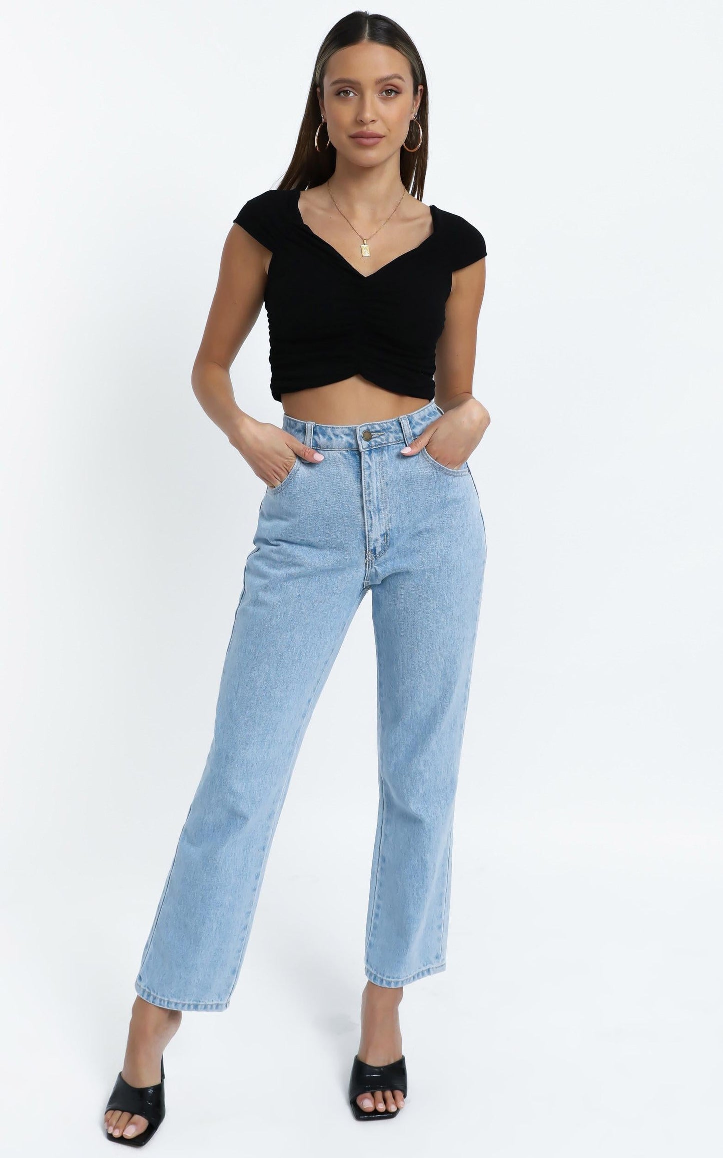 Macey Top in Black