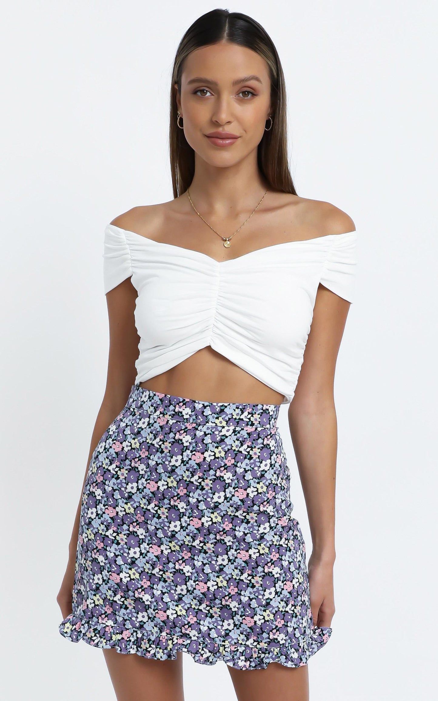 Macey Top in White