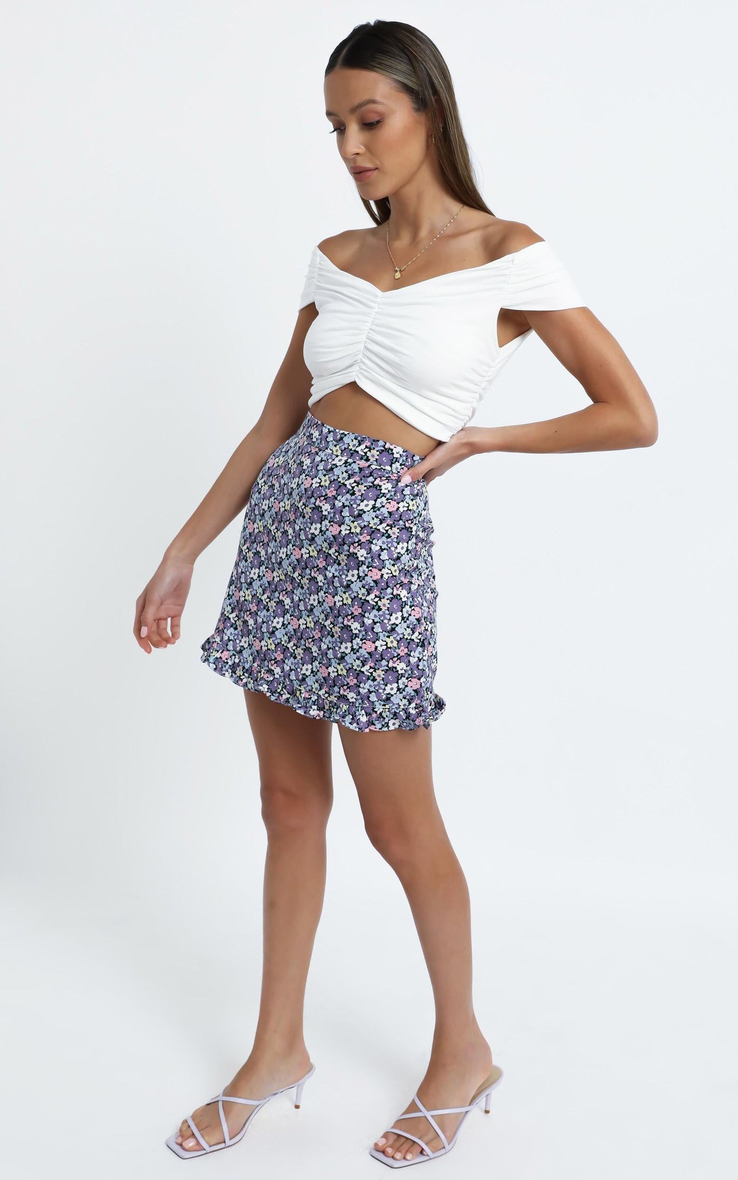 Macey Top in White