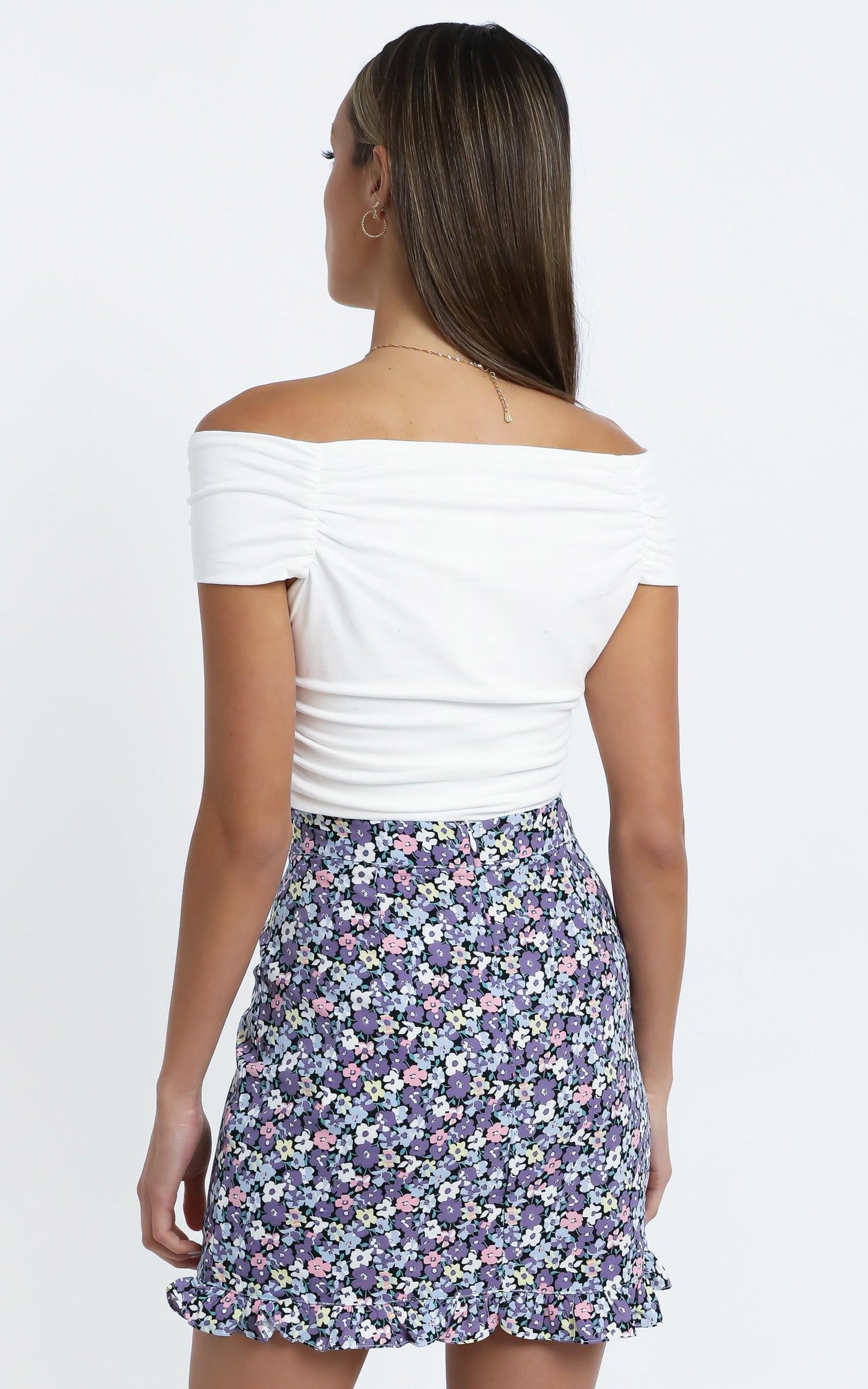 Macey Top in White