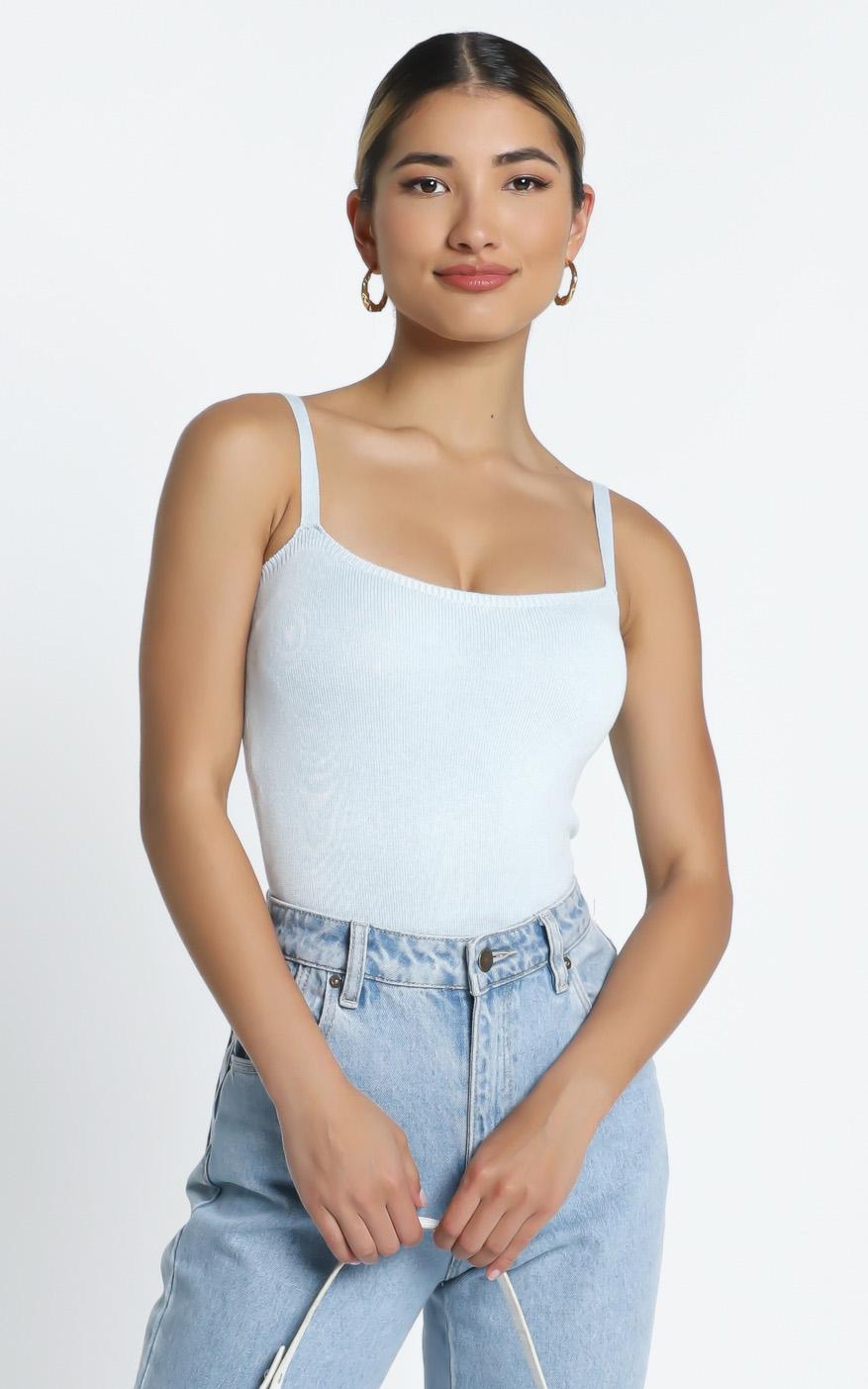 Mackay Bodysuit in Blue