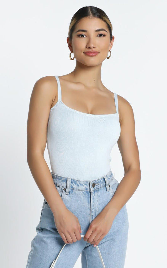 Mackay Bodysuit in Blue