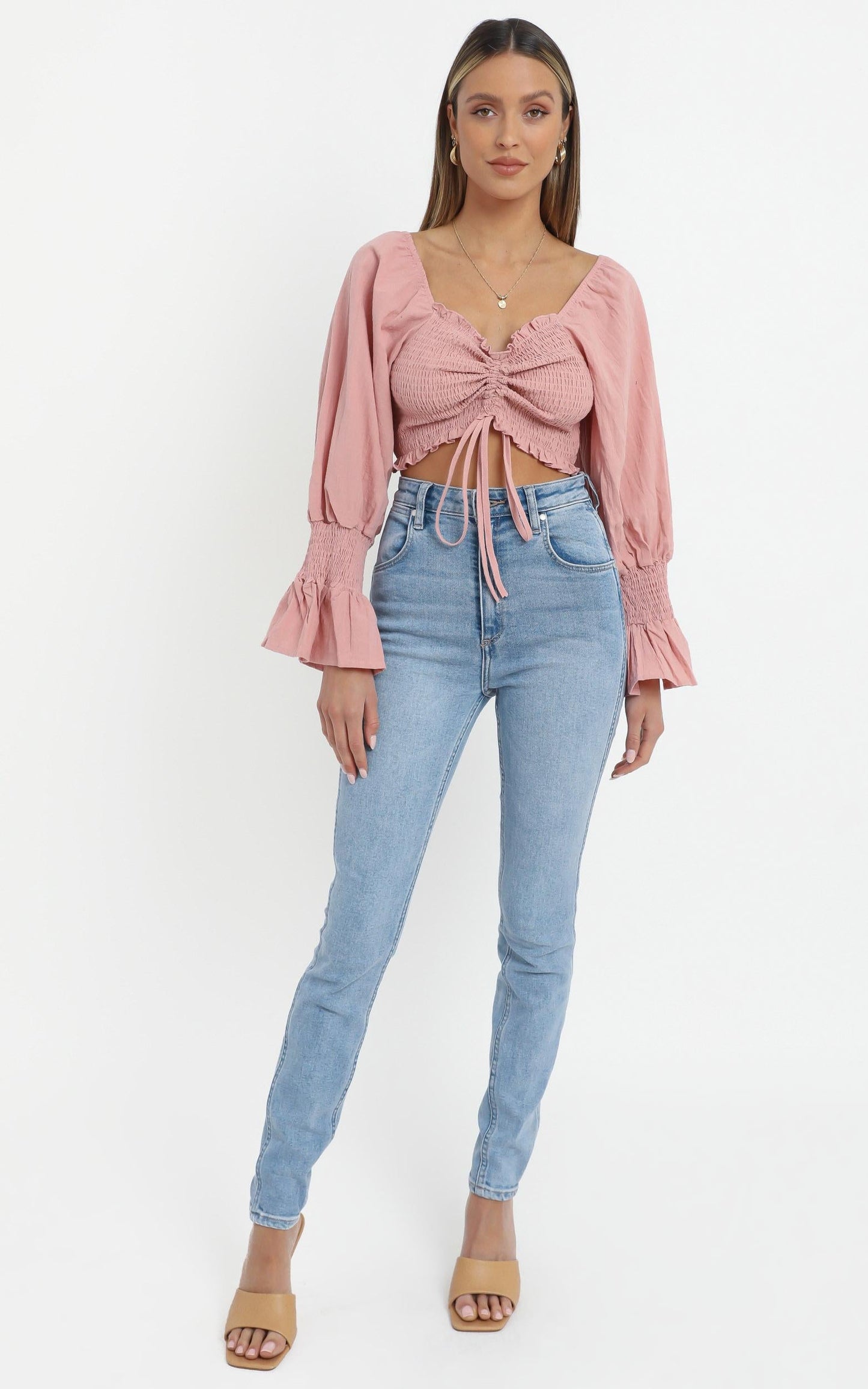 Magana Top in Blush