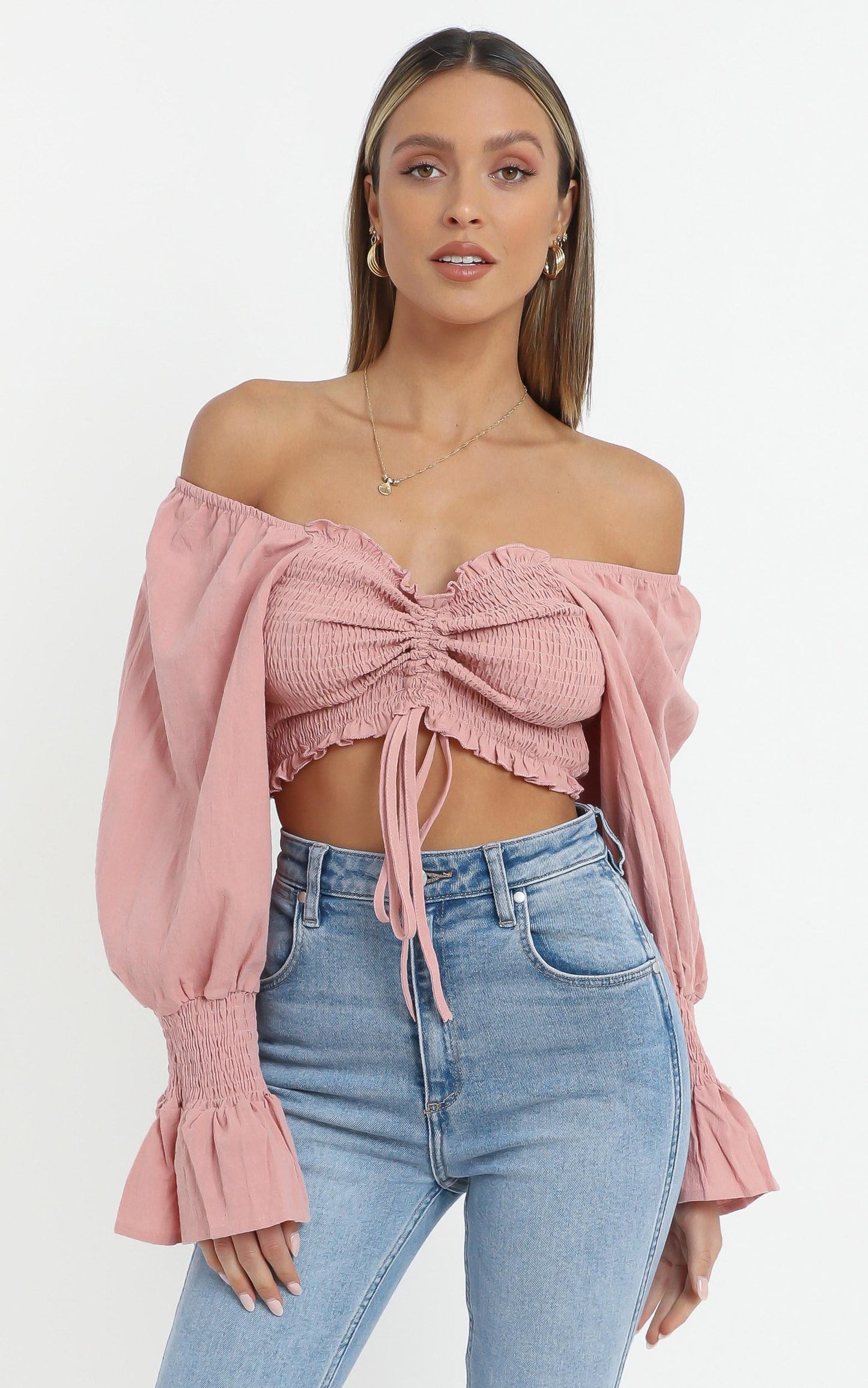 Magana Top in Blush