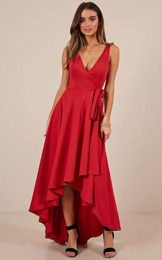 Magic Dancer Dress In Red