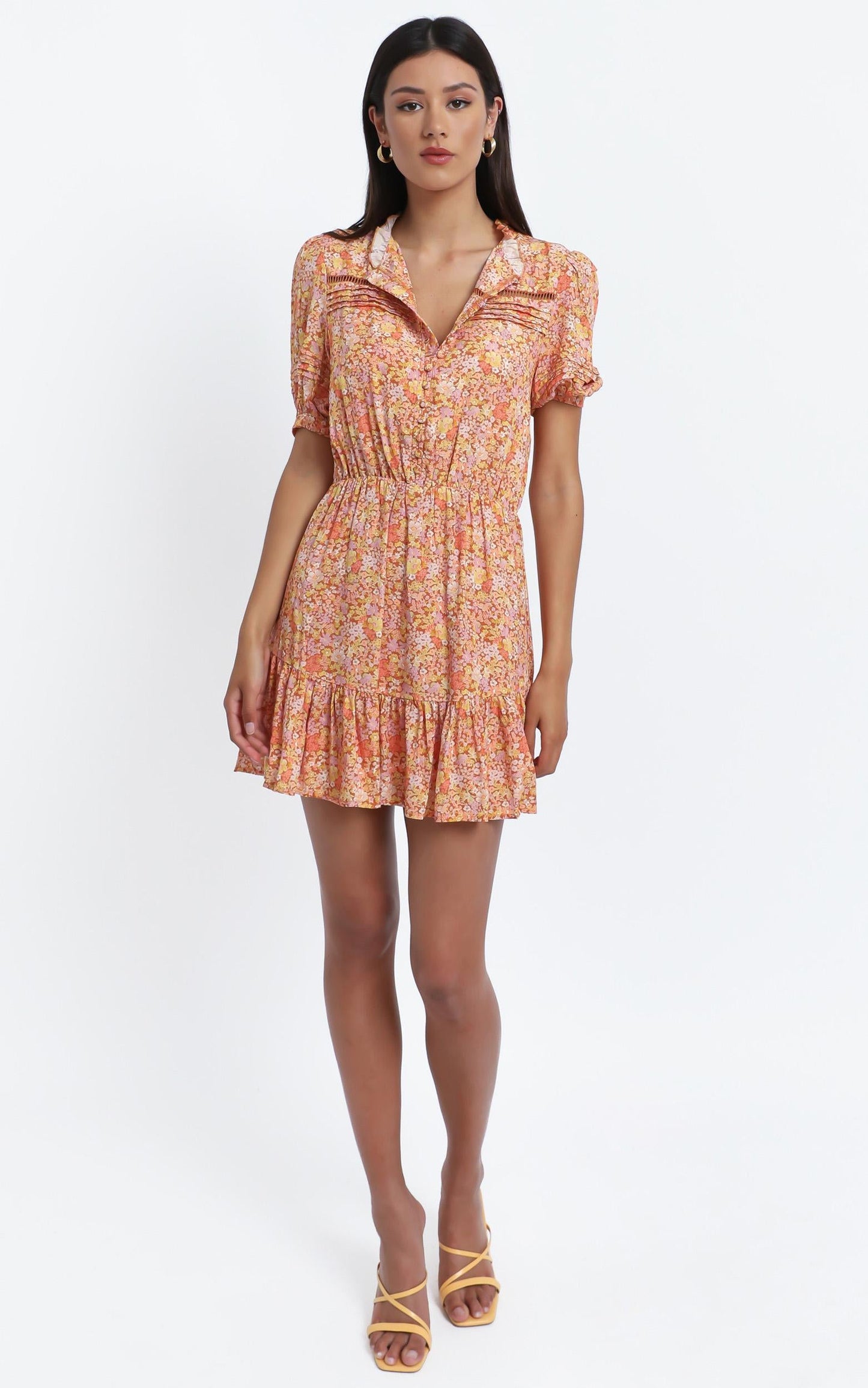 Mahalia Dress in Blushing Floral