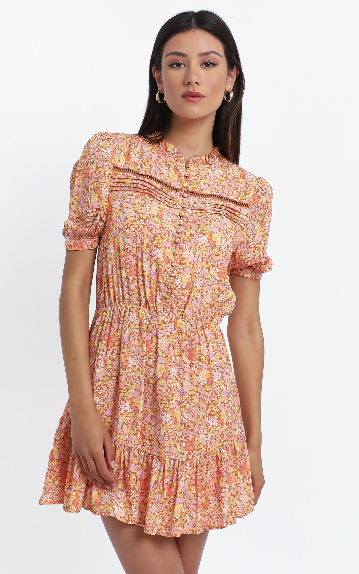Mahalia Dress in Blushing Floral