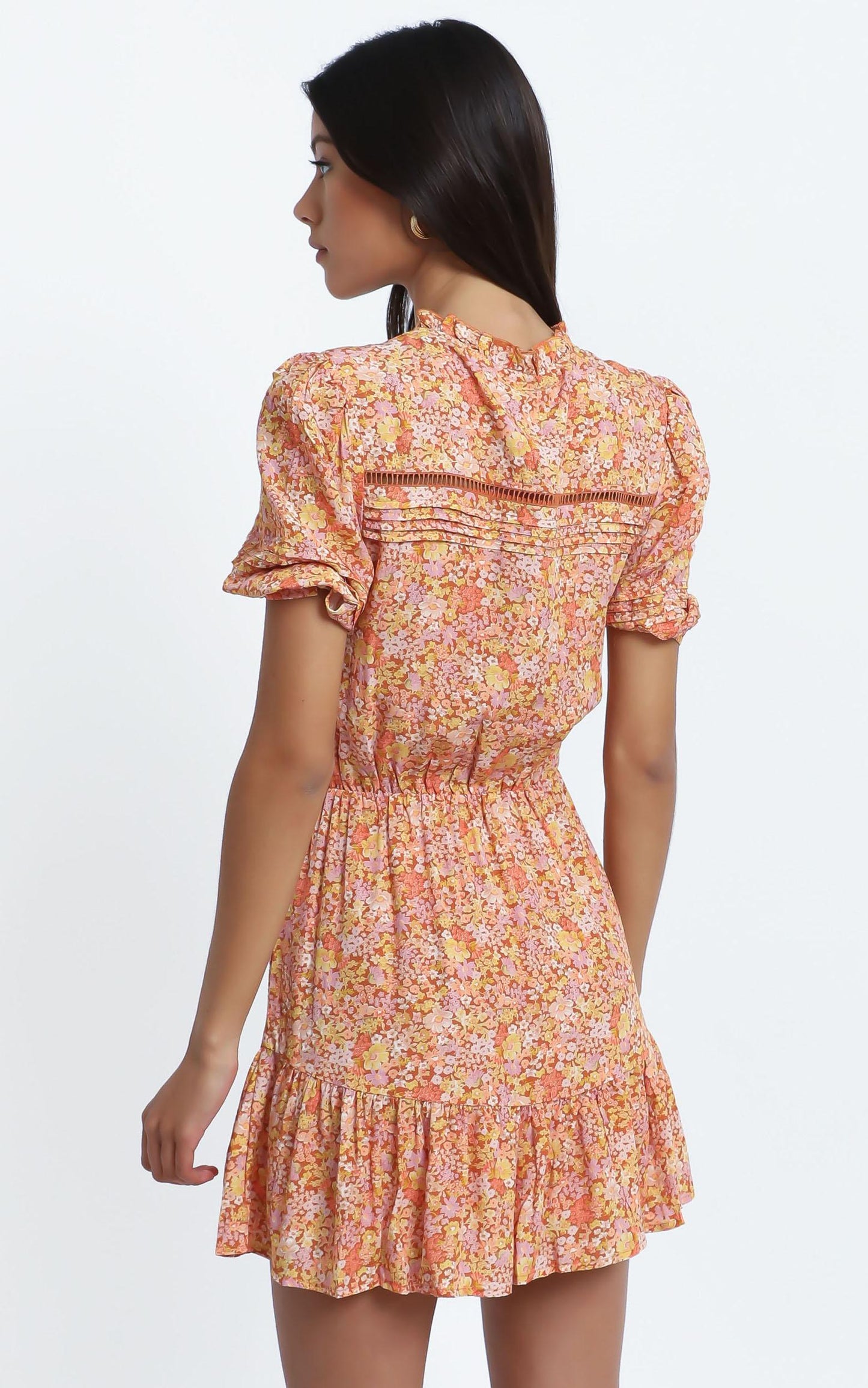 Mahalia Dress in Blushing Floral