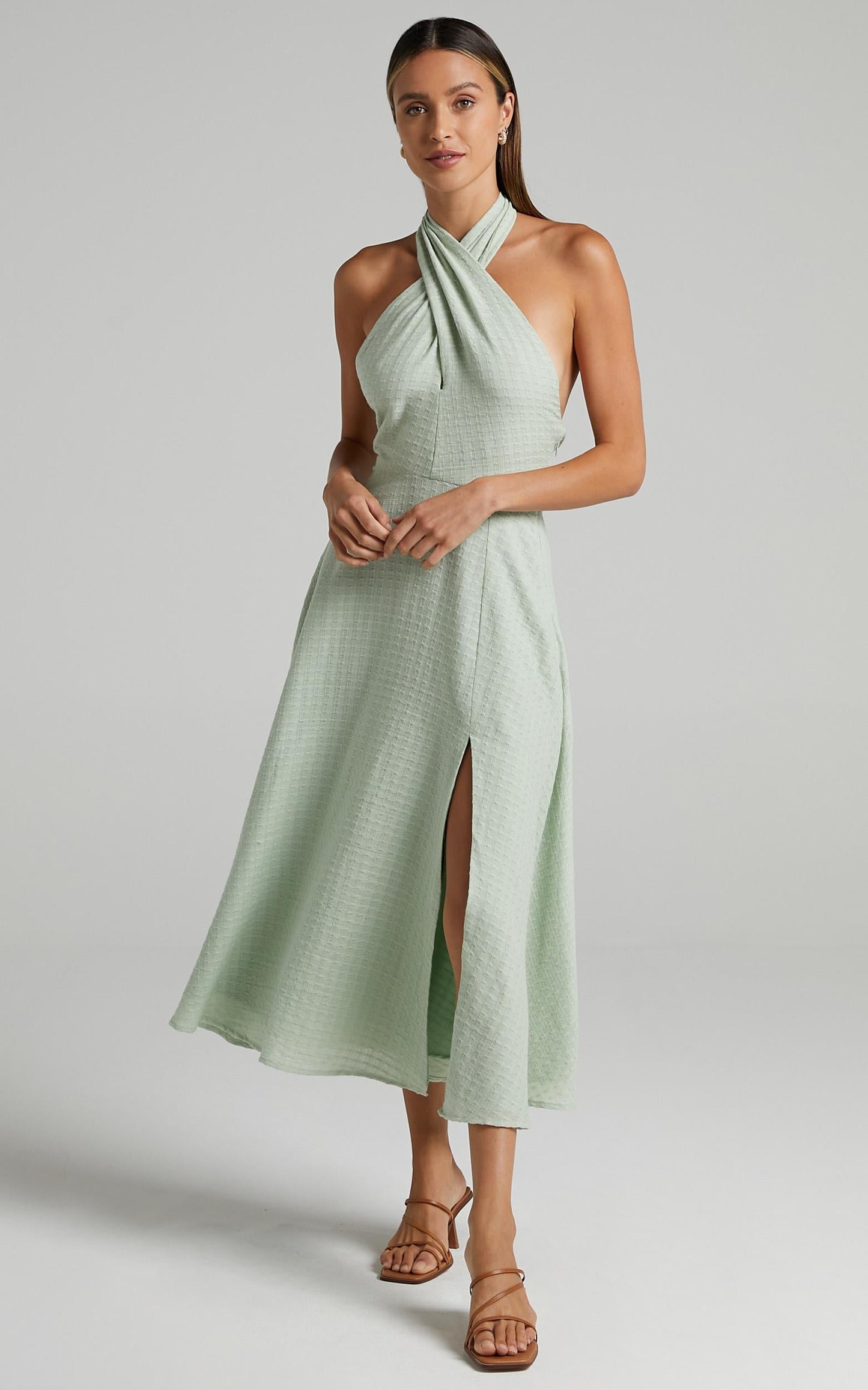 Malatya Dress in Sage