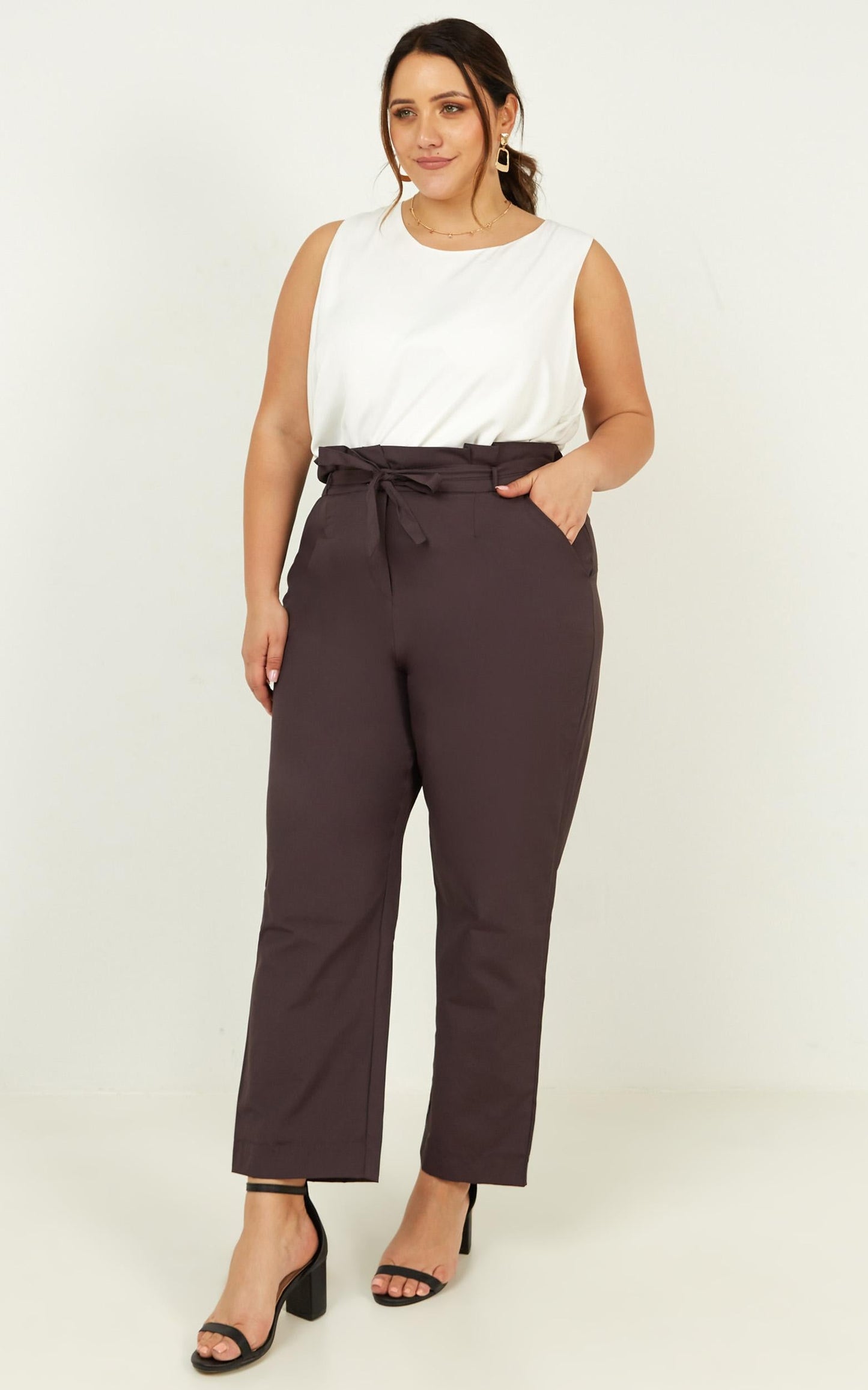 Management Pants In Grey