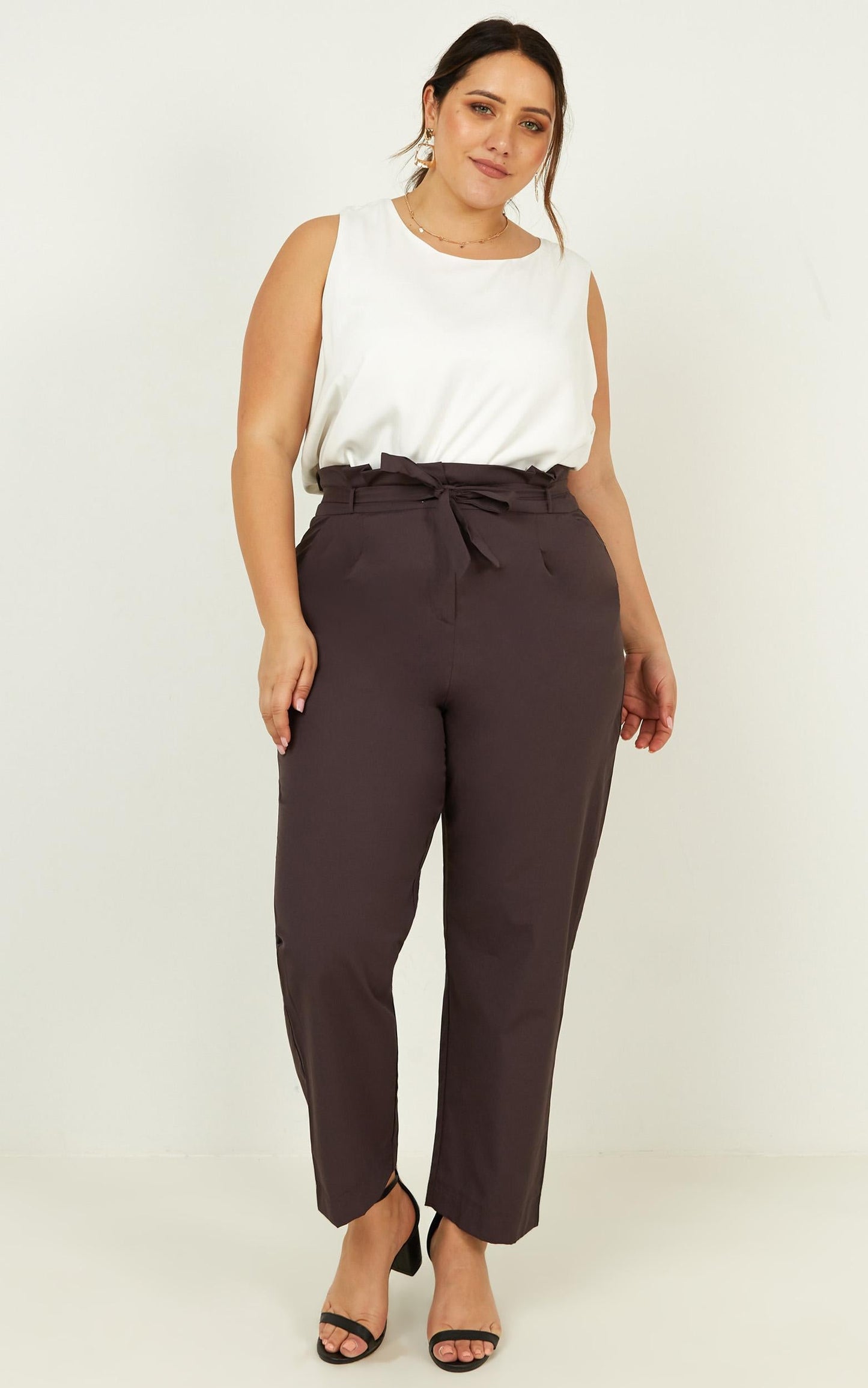 Management Pants In Grey