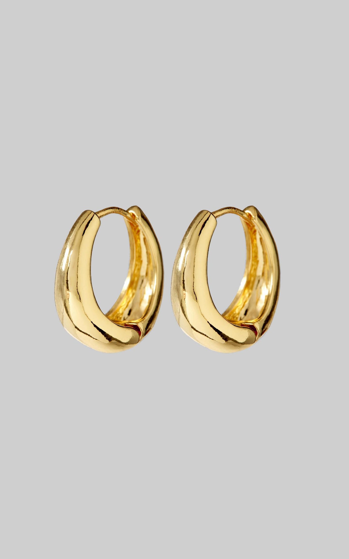 Luv AJ - The Marbella Hoops in Gold