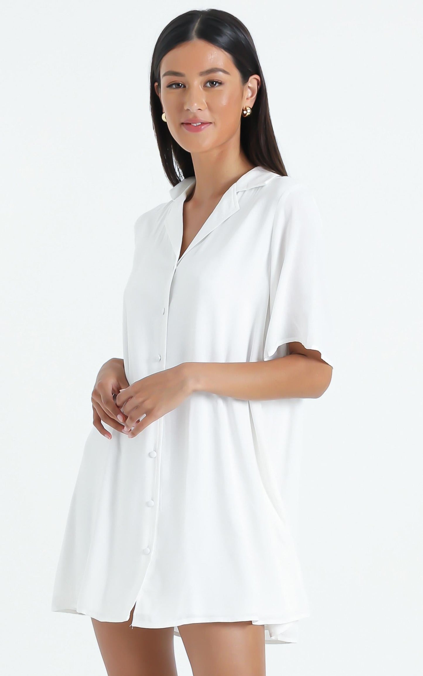 Margred Dress in White
