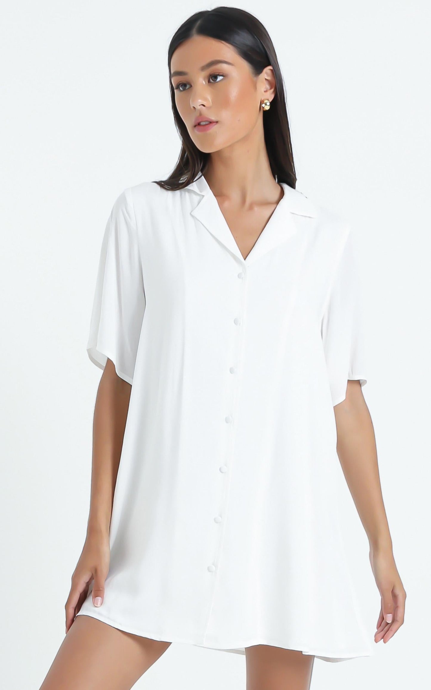 Margred Dress in White