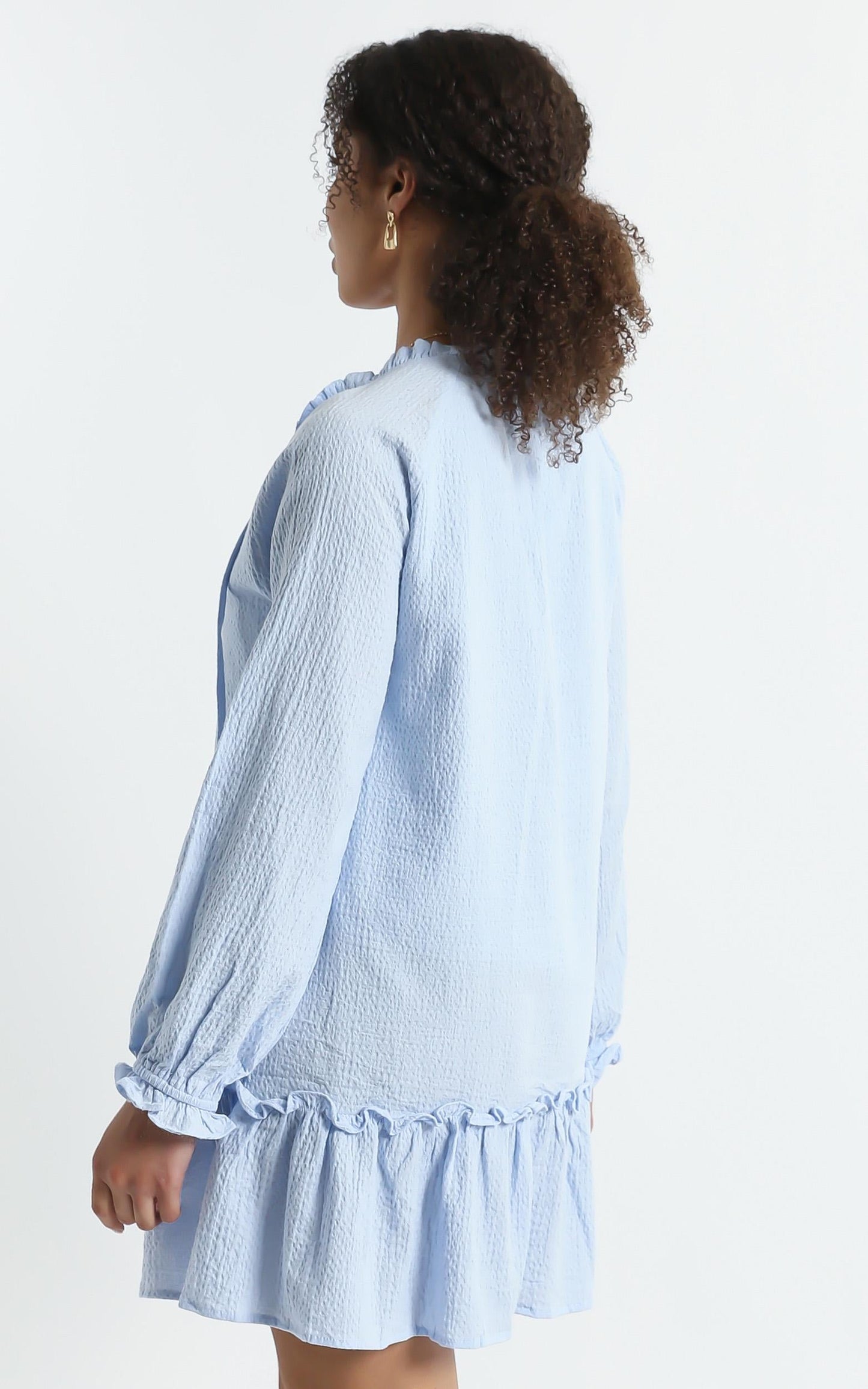 Mari Dress in Blue