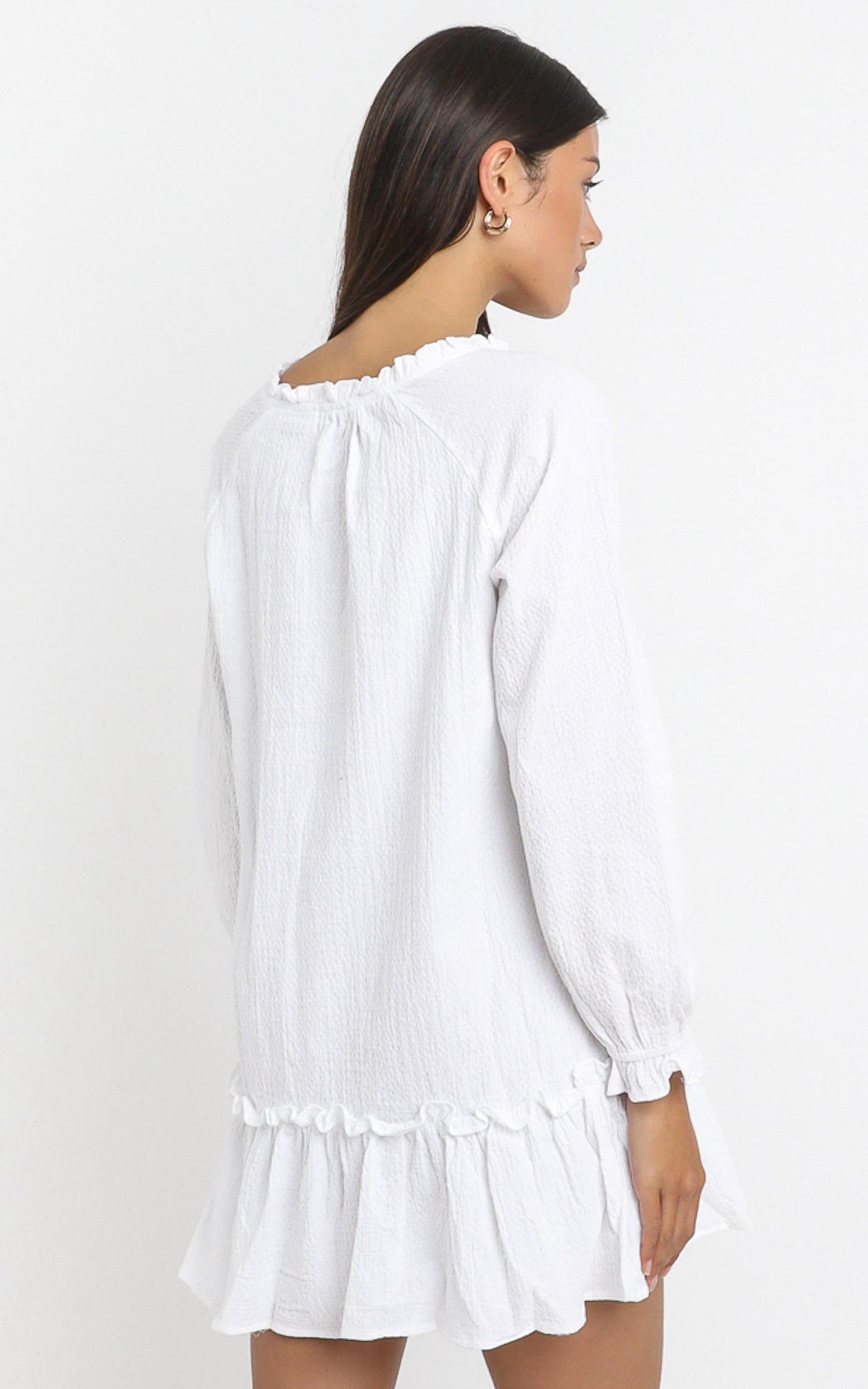 Mari Dress in White